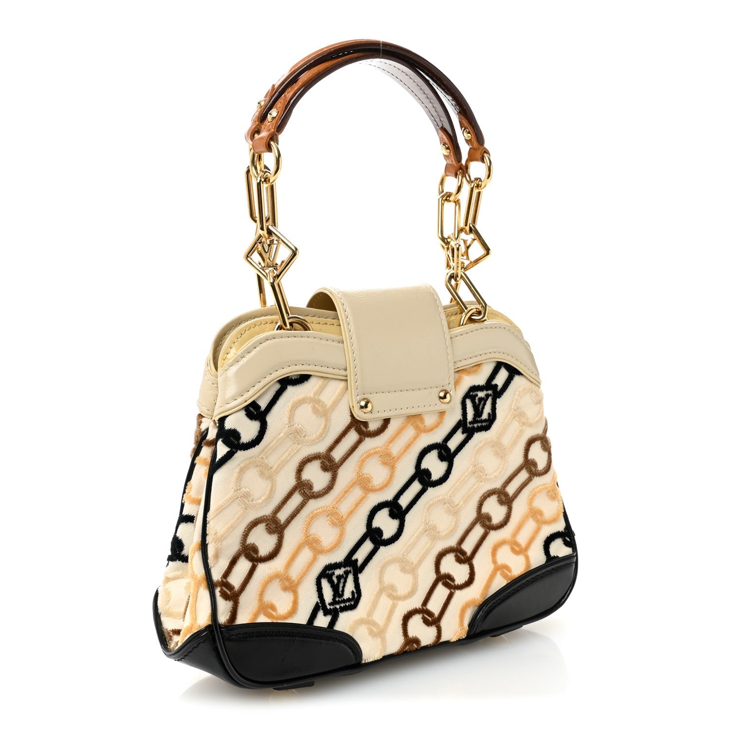 Velvet Chains Mini Linda Beige