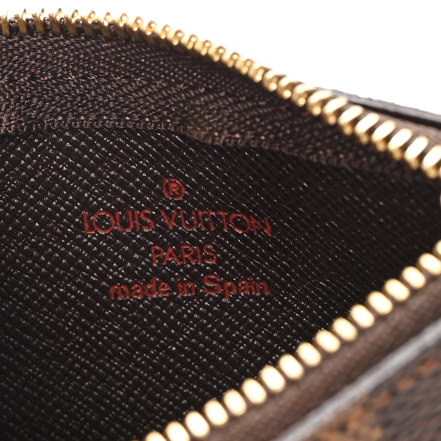 Damier Ebene Key Pouch