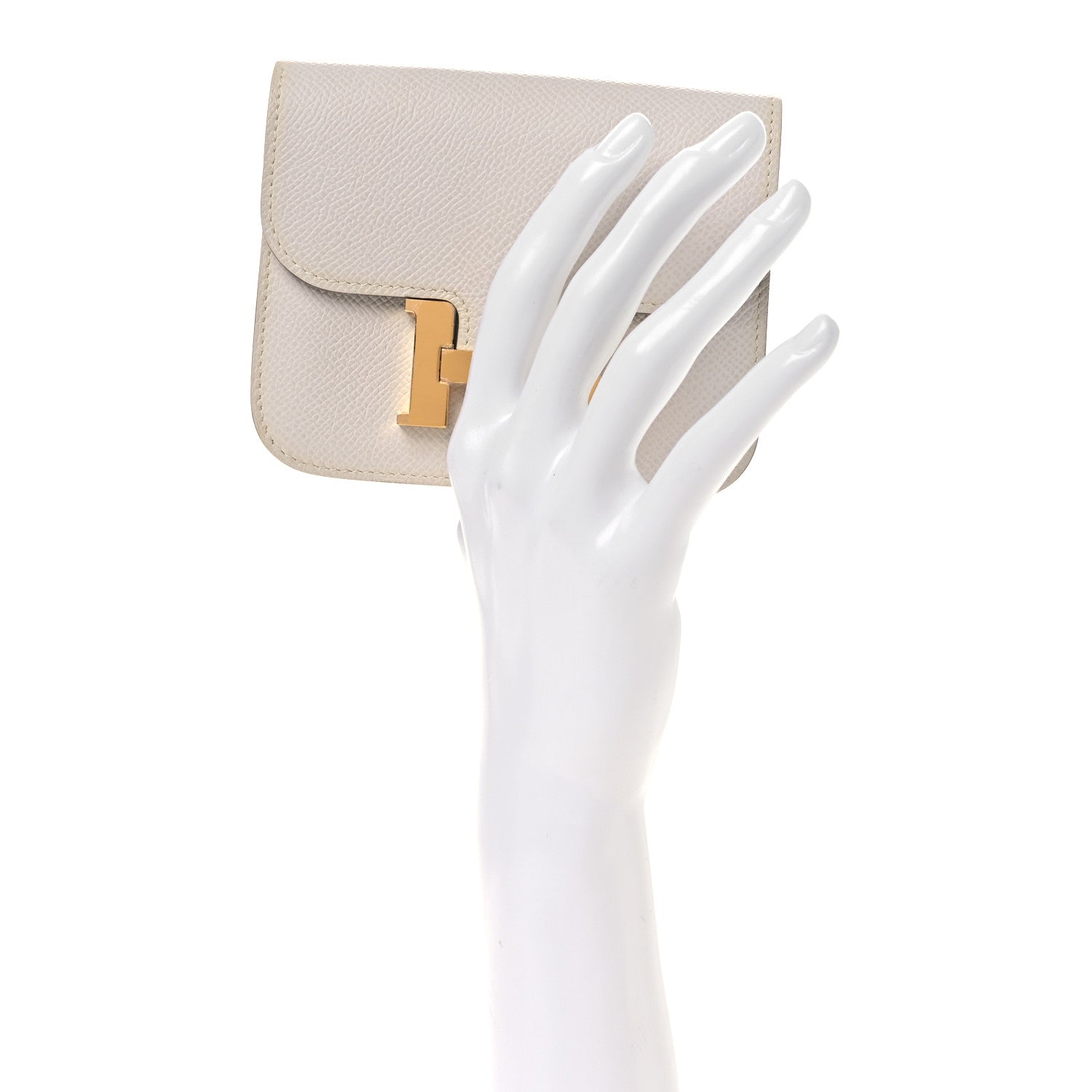 Epsom Constance Slim Wallet Gris Pale