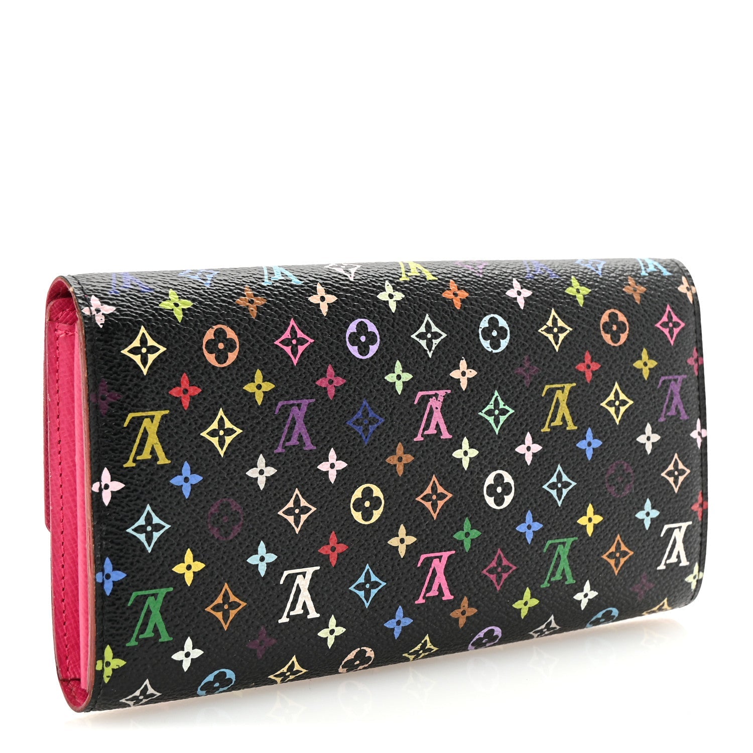 Monogram Multicolor Sarah Wallet Black Grenade