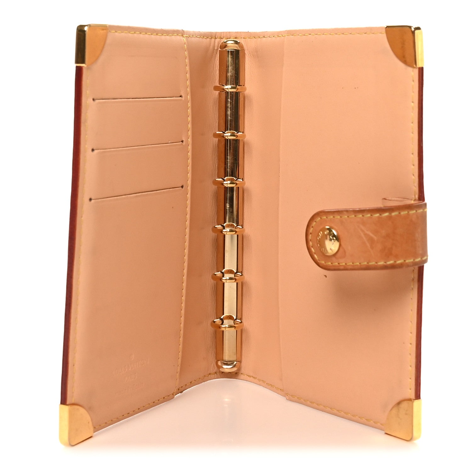 Monogram Multicolor Small Ring Agenda Cover White