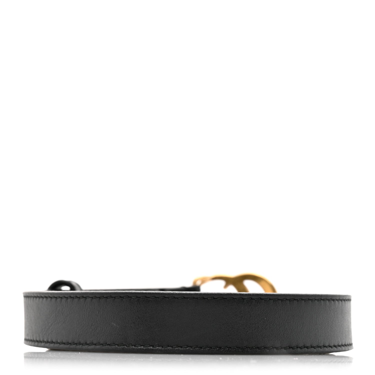 Calfskin Double G 20mm Belt 75 30 Black