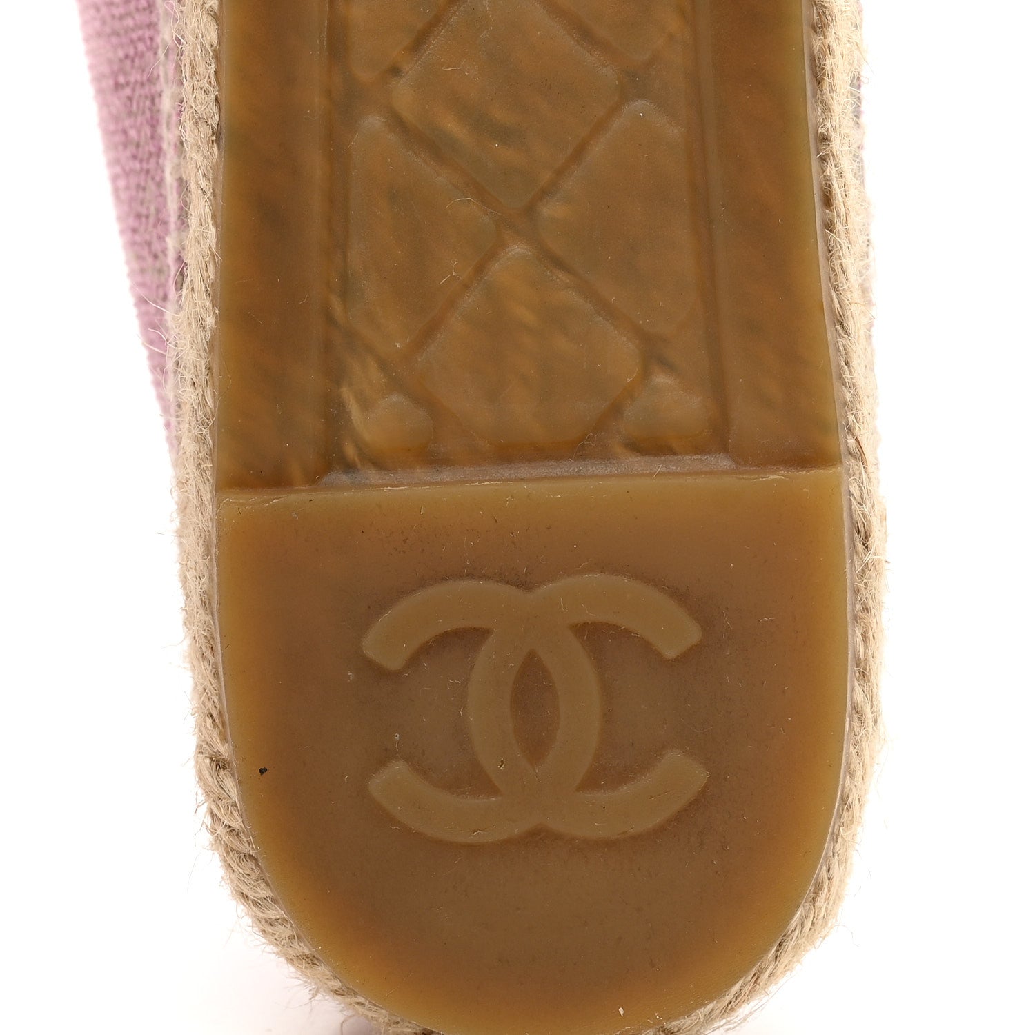 Toile Sequin CC Espadrilles 36 Pink Dark Pink