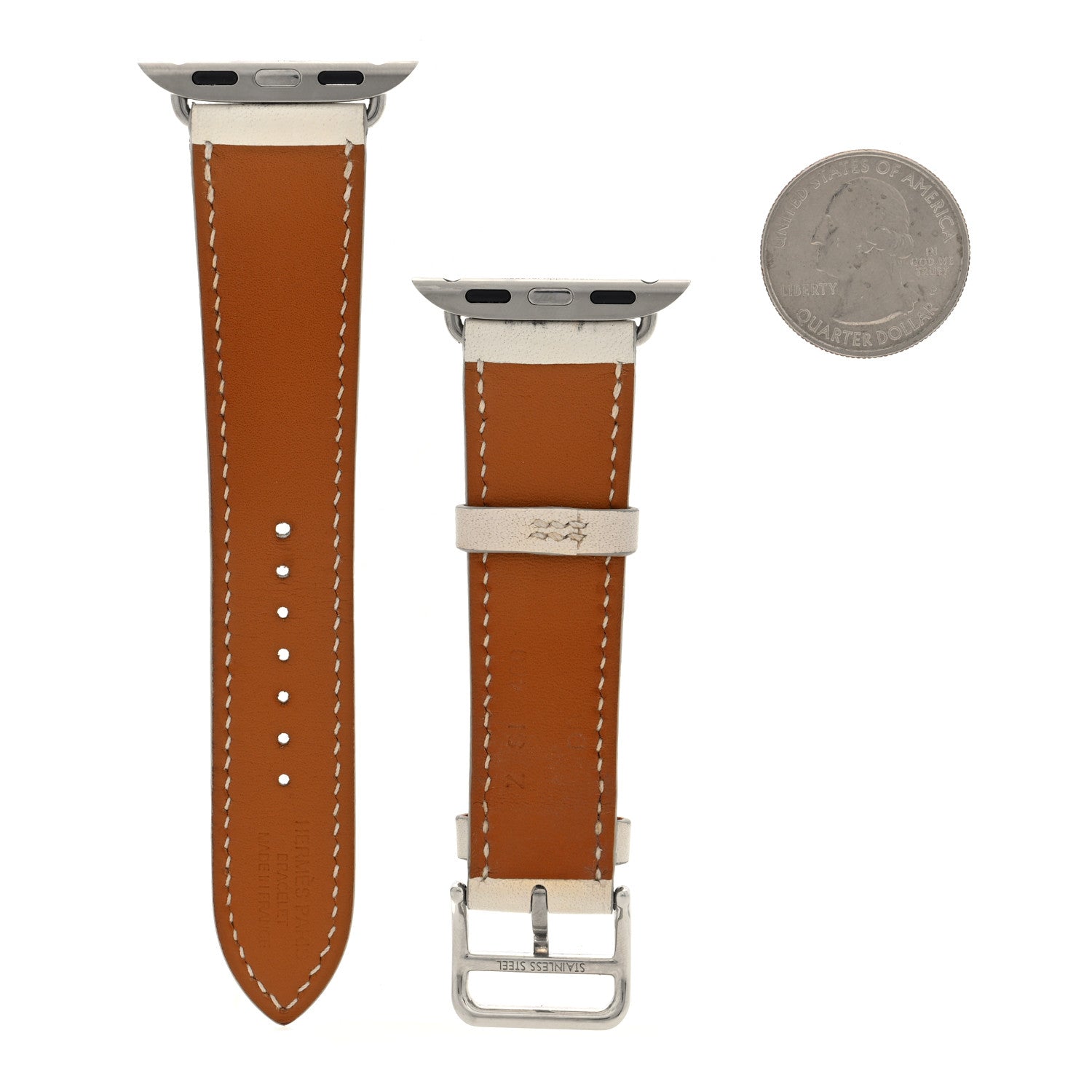 Swift 41mm Apple Watch Single Tour Band Craie