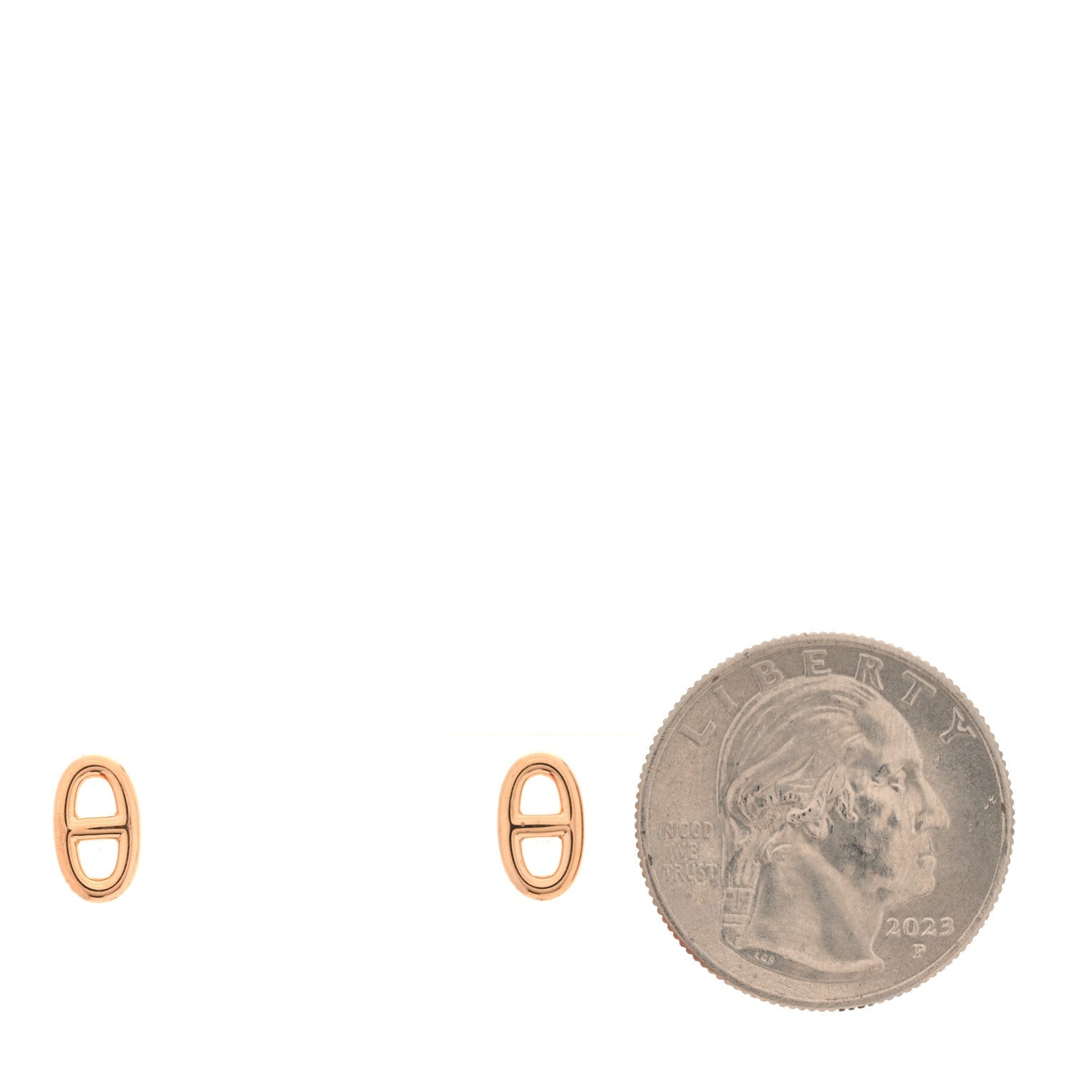 18K Rose Gold TPM Farandole Stud Earrings