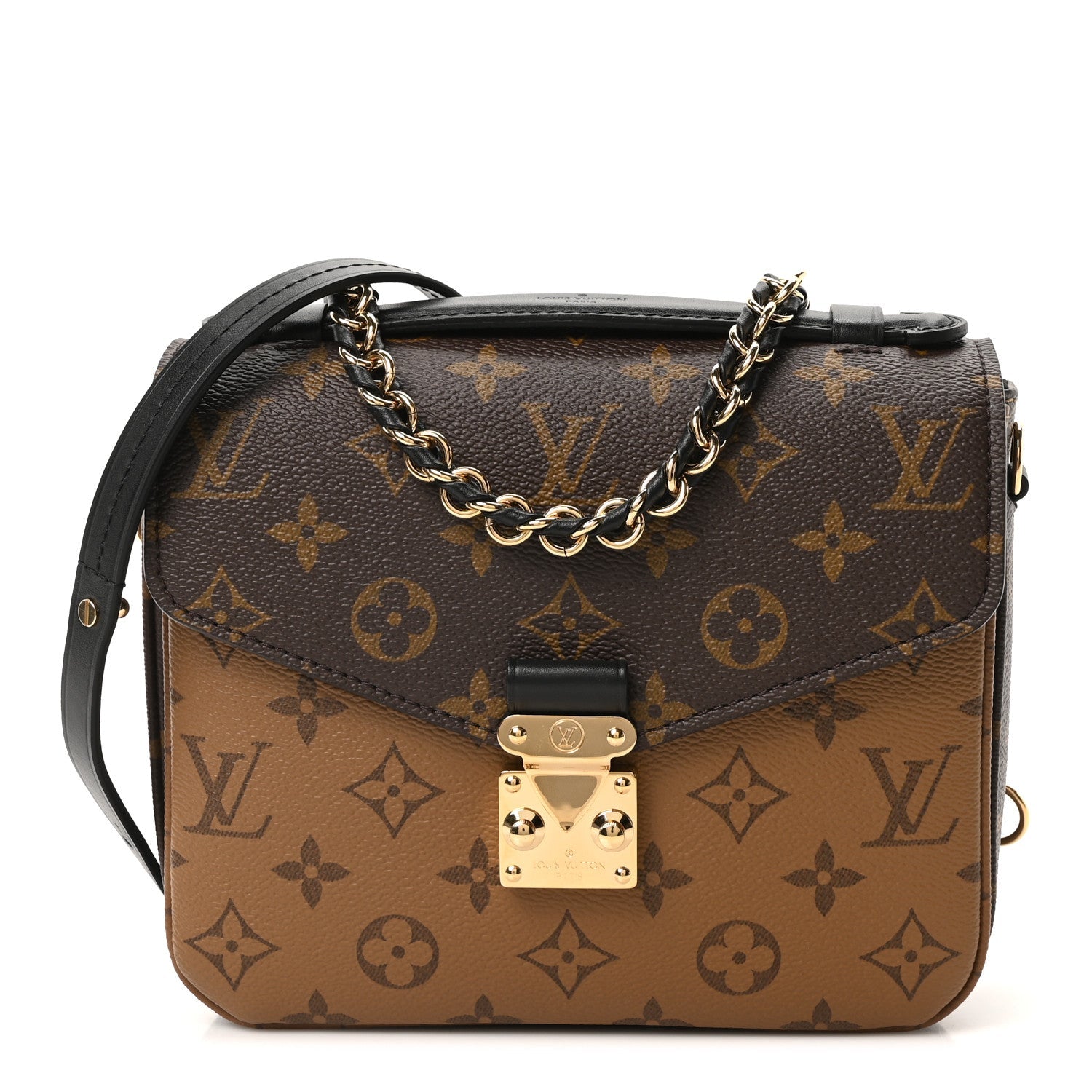 Reverse Monogram Pochette Metis Backpack