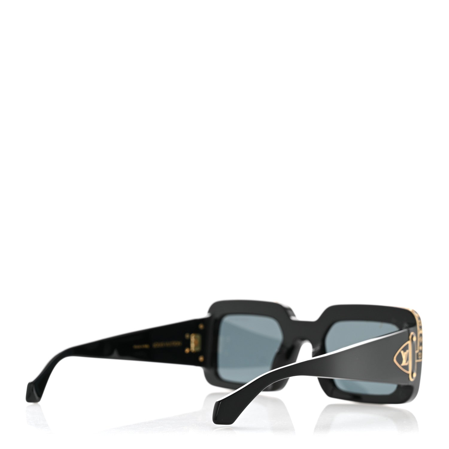 X NIGO Acetate 1.1 Zillionaires Sunglasses Z1591W Black