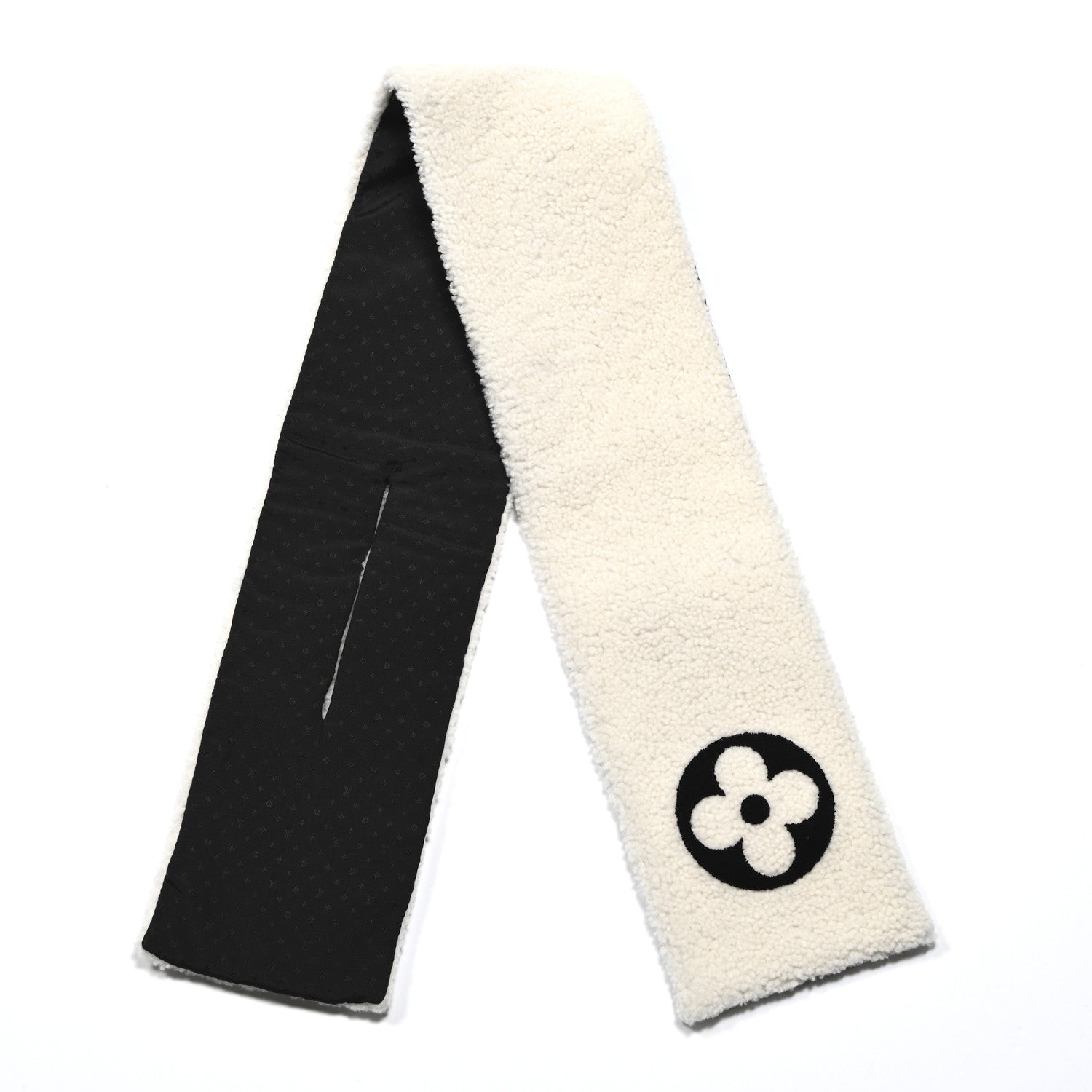 Shearling Tuffetage Scarf
