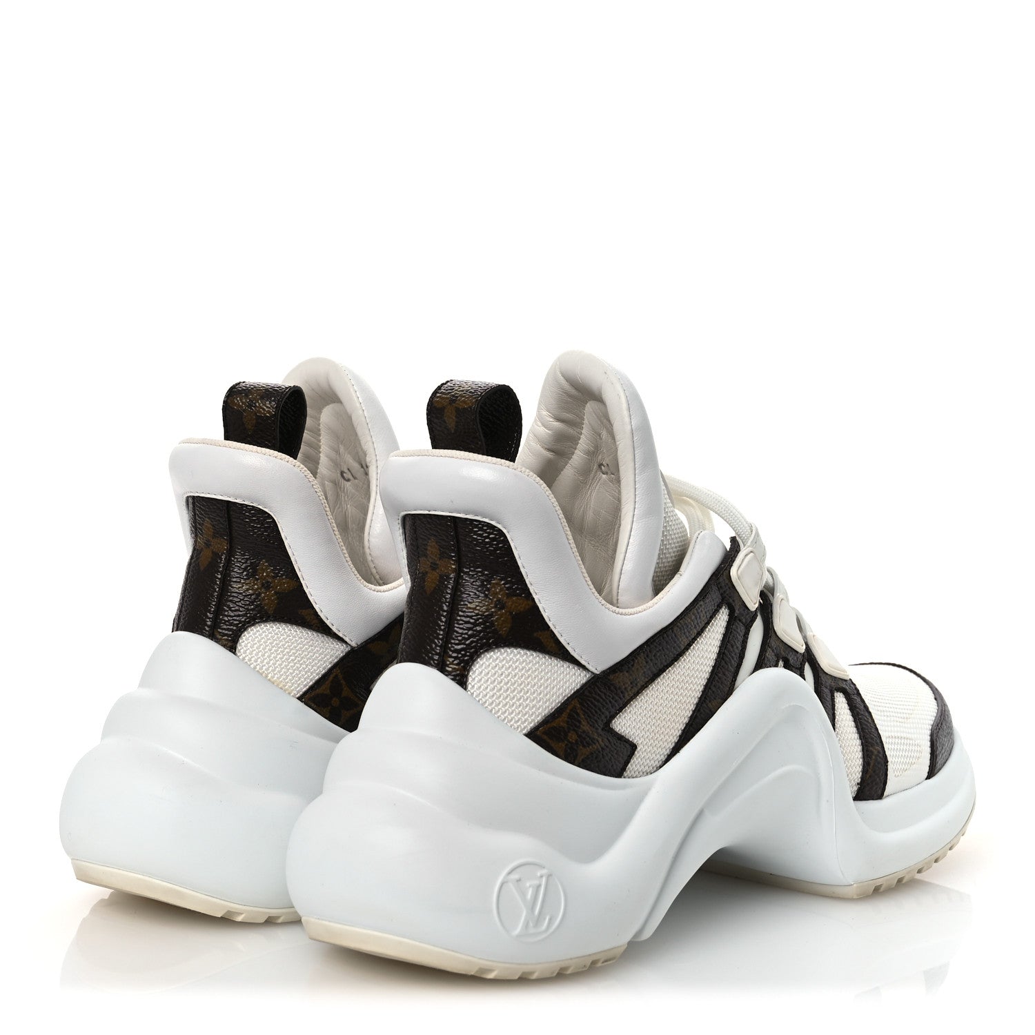 Patent Monogram LV Archlight Sneakers 39 White