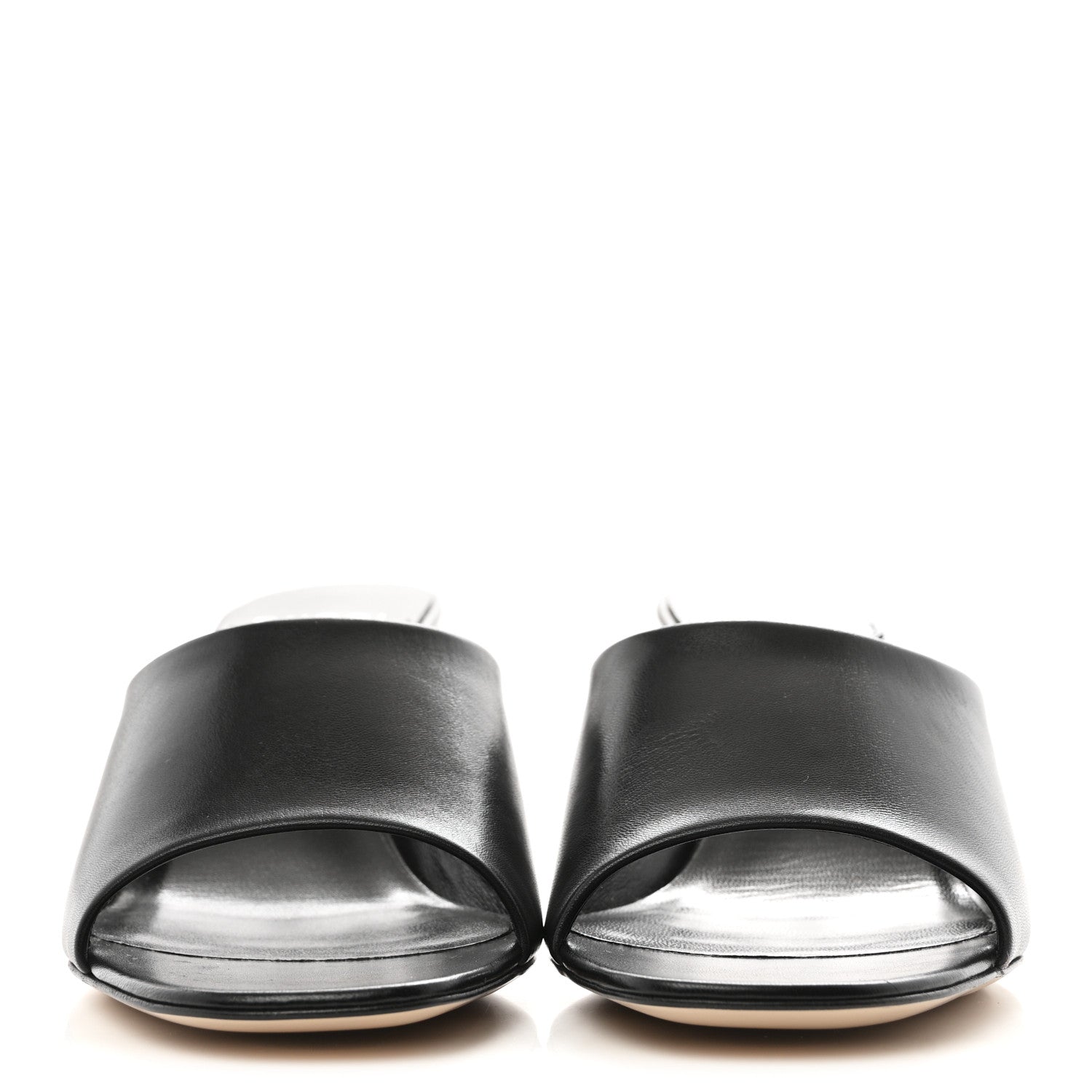 Malaga Kid Interlocking G Sandals 37.5 Black