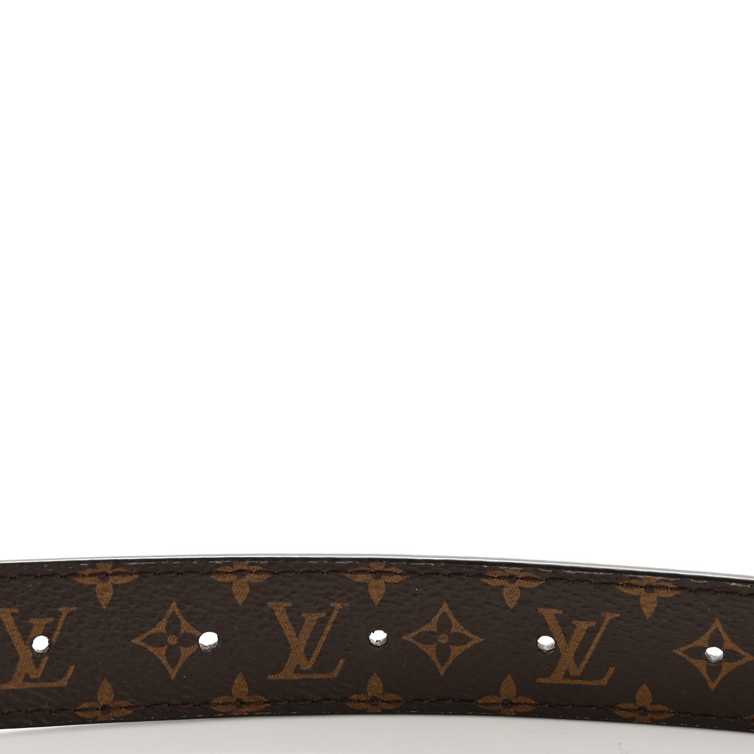 Calfskin Monogram 25mm LV Iconic Reversible Belt 85 34 Black