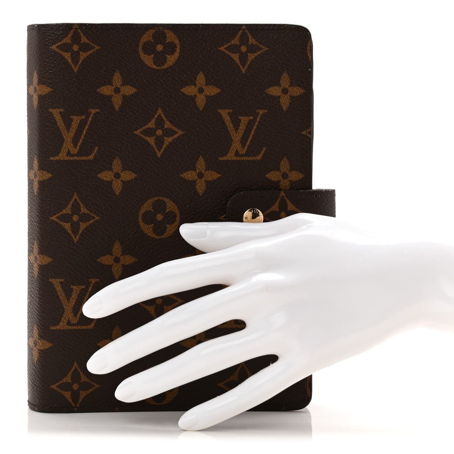 Monogram Medium Ring Agenda Cover
