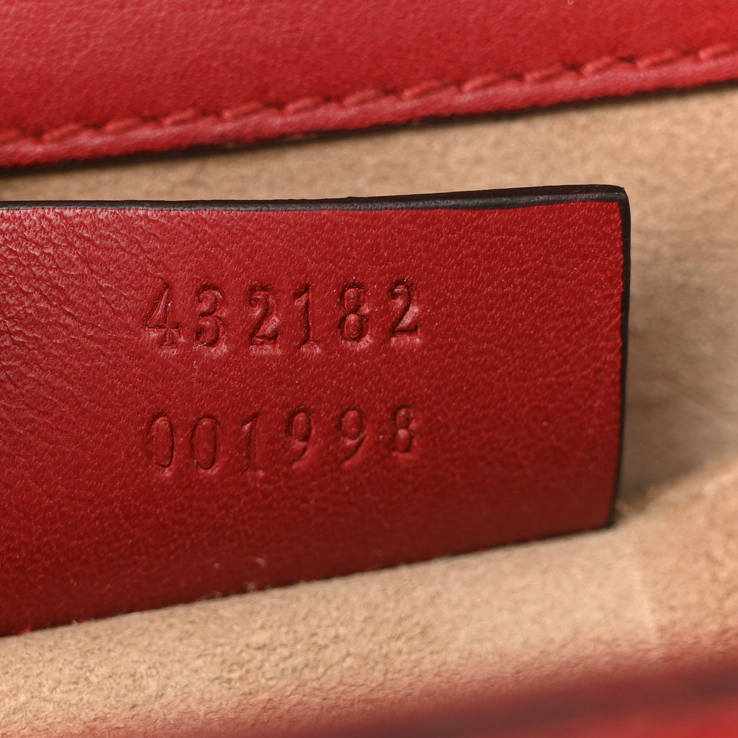 Calfskin Studded Small Padlock Shoulder Bag Hibiscus Red