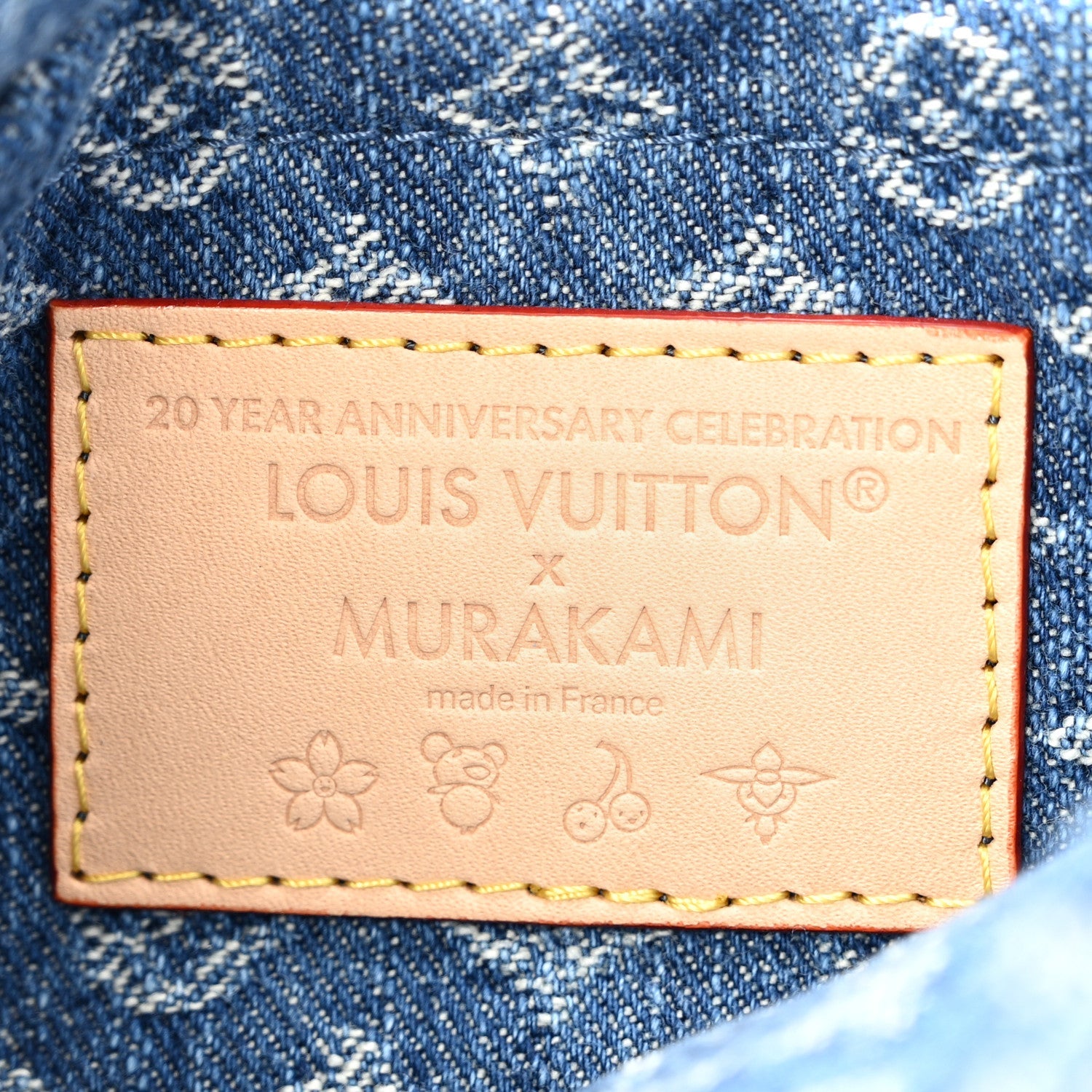 LV X TM Monogram Denim Cerises Sunset