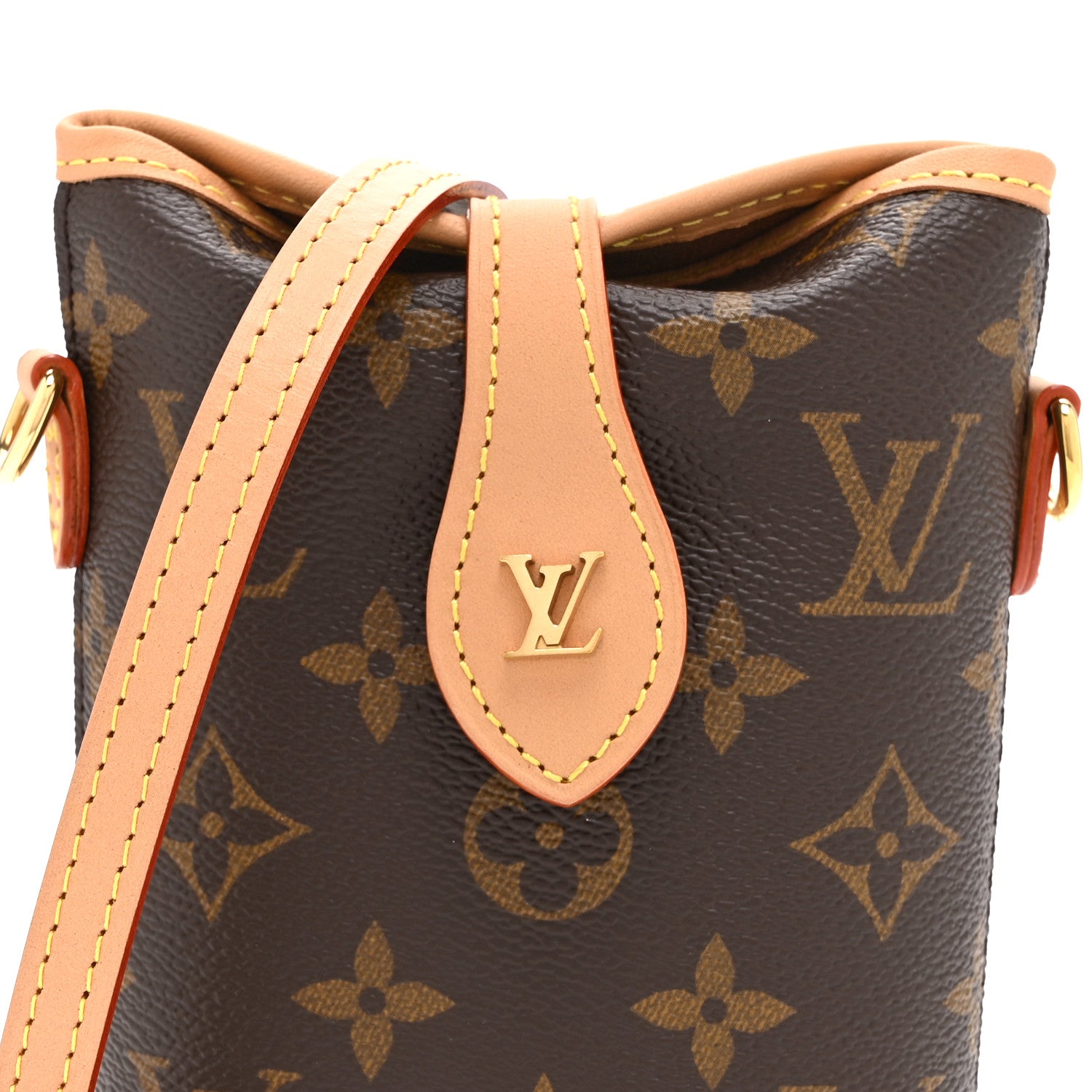 Monogram Fold Me Pouch