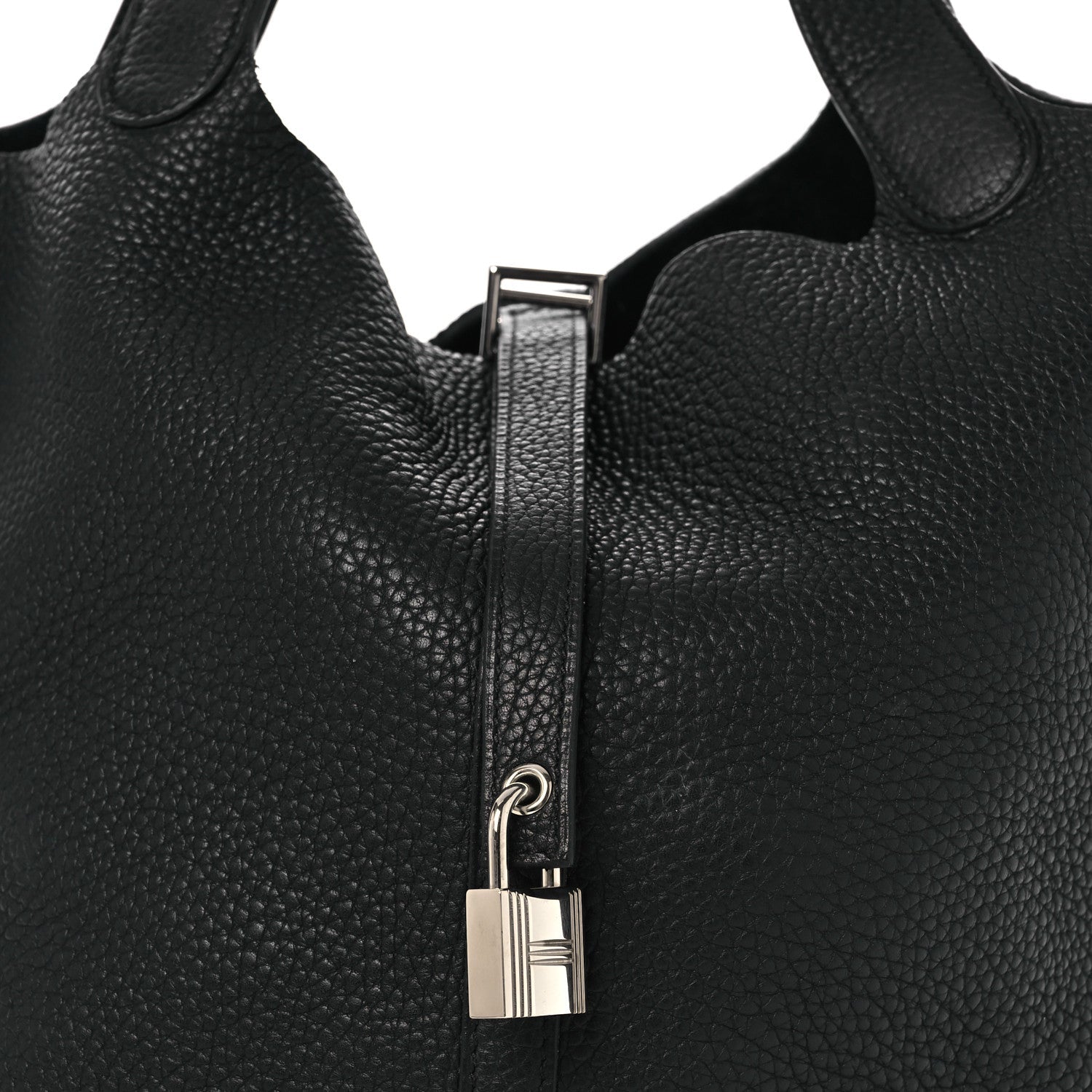 Taurillon Clemence Picotin Lock 22 MM Black
