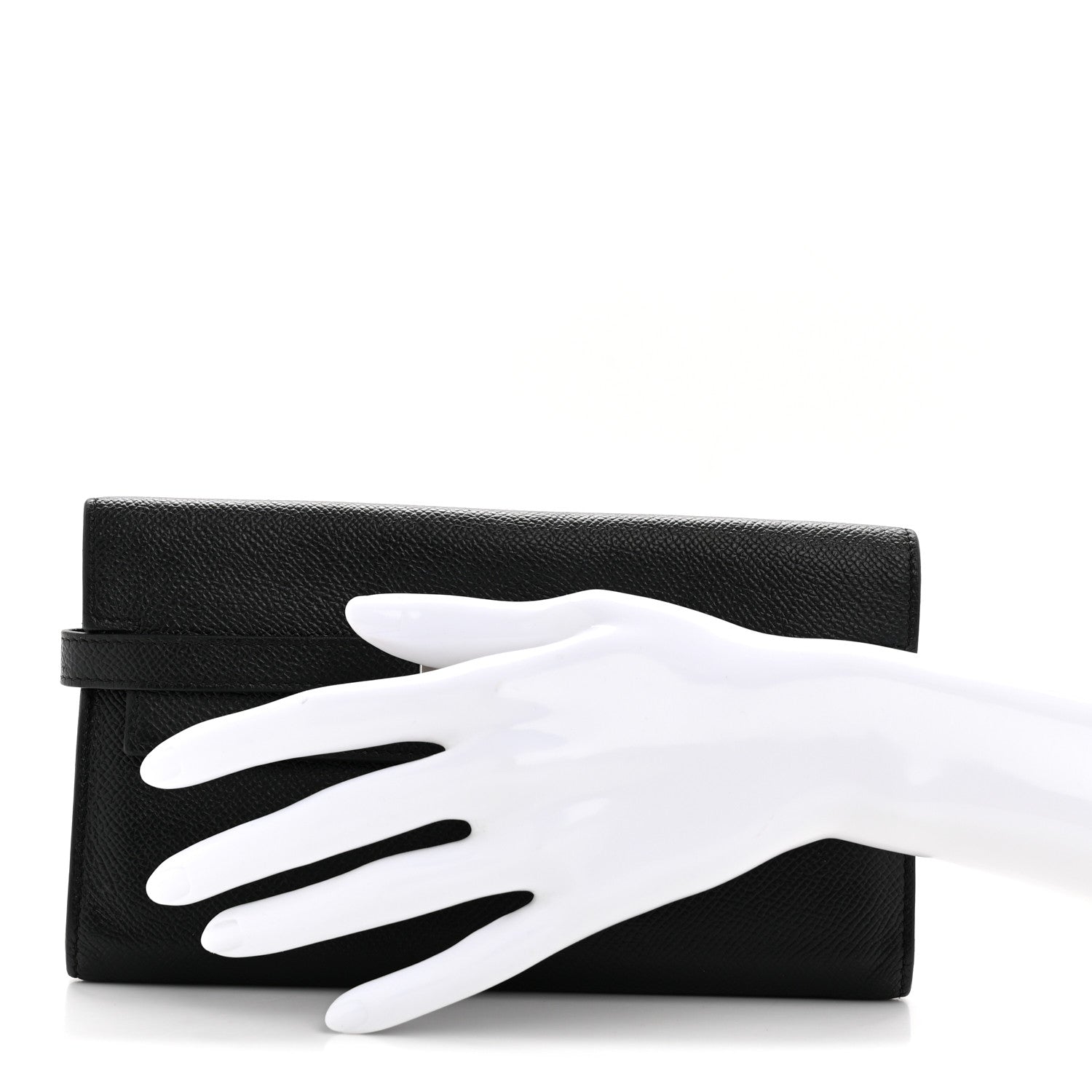 Epsom Kelly Longue Wallet Black
