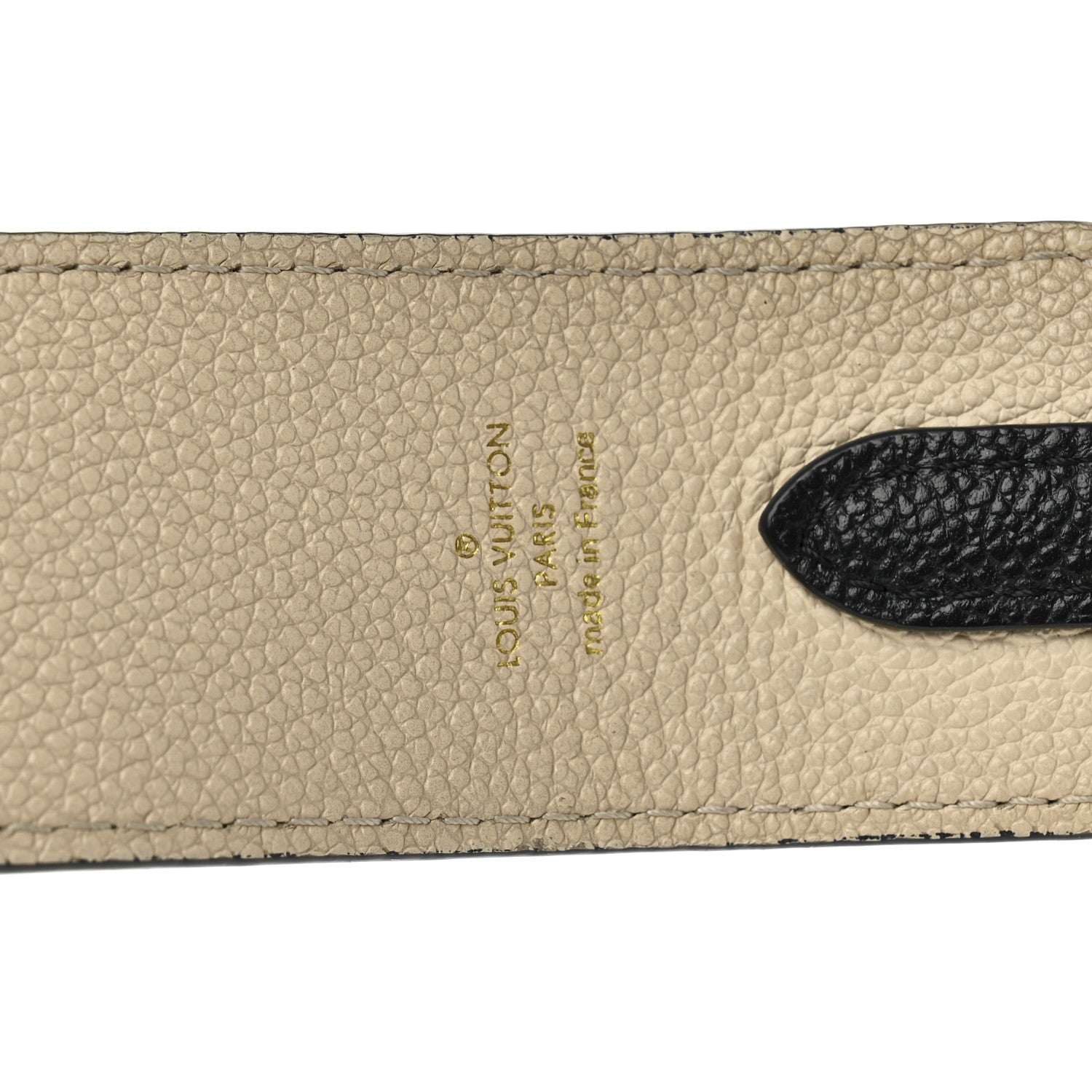 Empreinte Monogram Bandouliere Shoulder Strap Black Beige