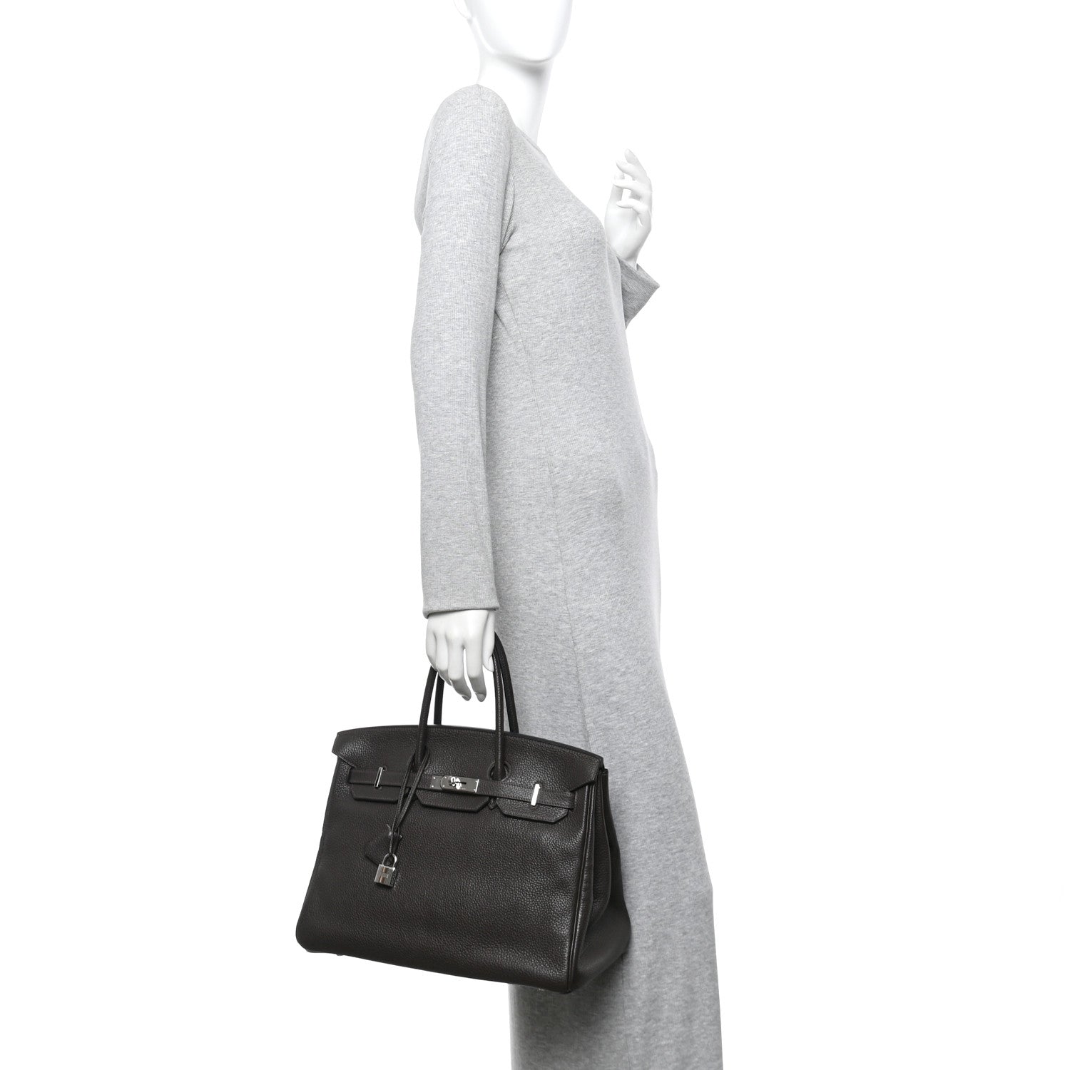 Taurillon Clemence Birkin 35 Chocolate