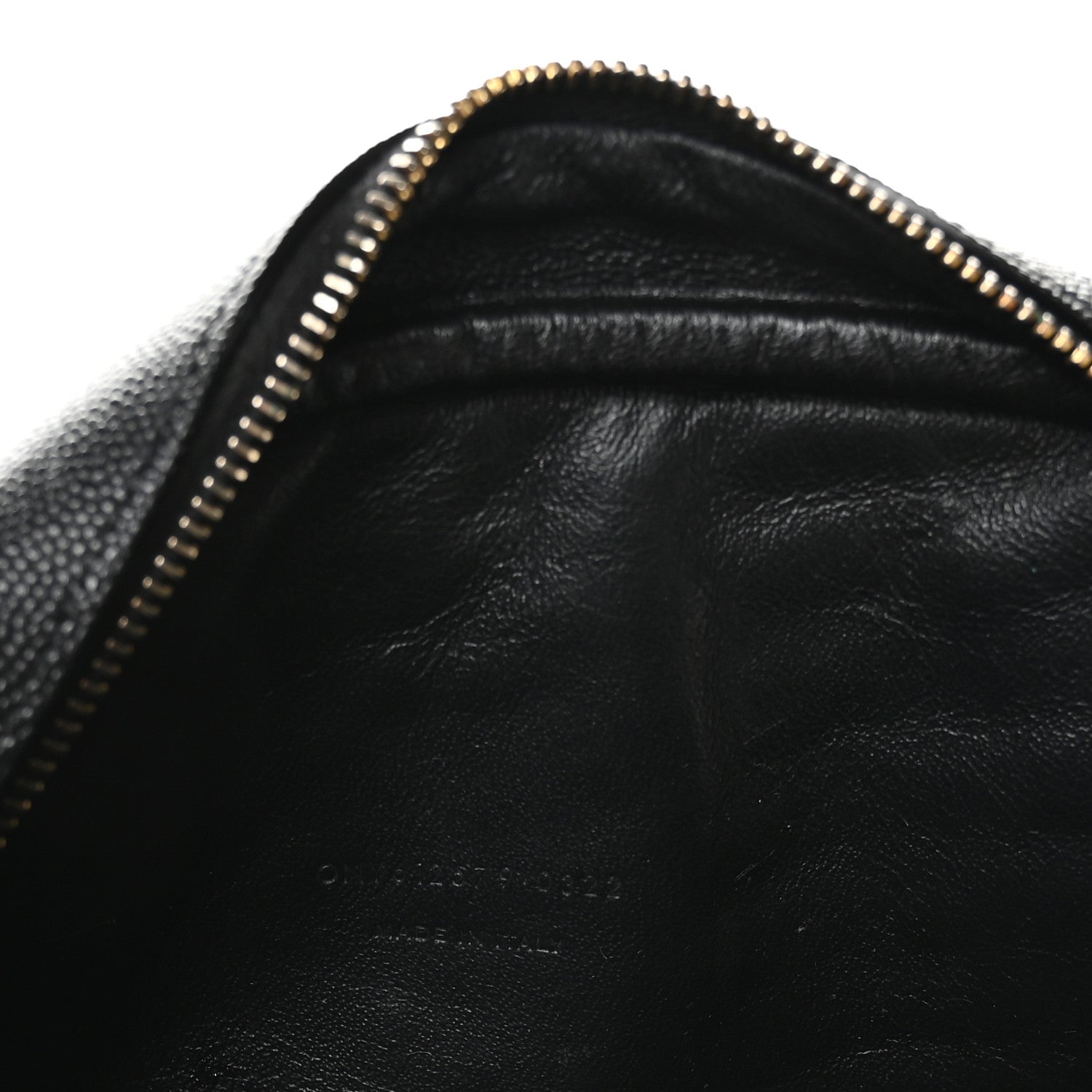 Grain De Poudre Matelasse Monogram Mini Lou Camera Bag Black