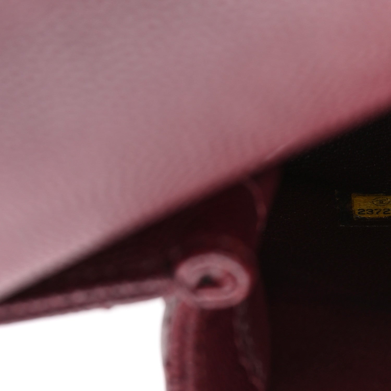 Caviar Lizard Embossed Quilted Mini Coco Handle Flap Burgundy