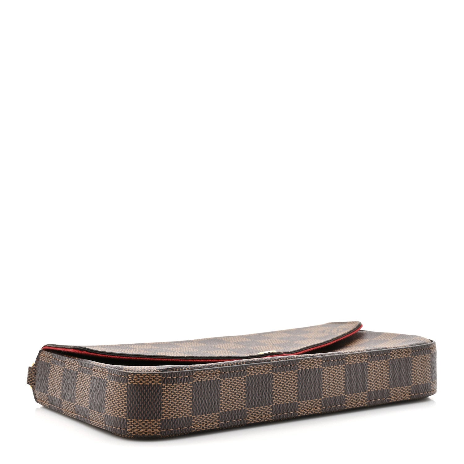 Damier Ebene Pochette Felicie Chain Wallet