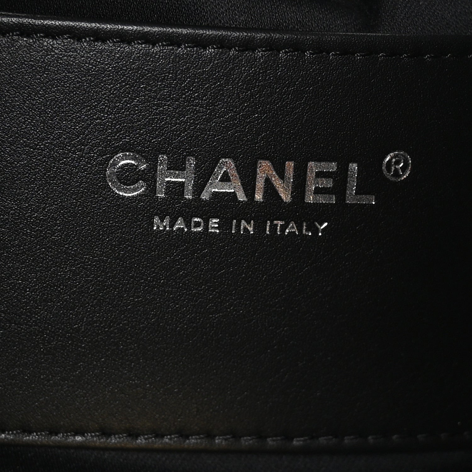 Shiny Crumpled Calfskin Quilted Small Chanel 25 Handbag Black