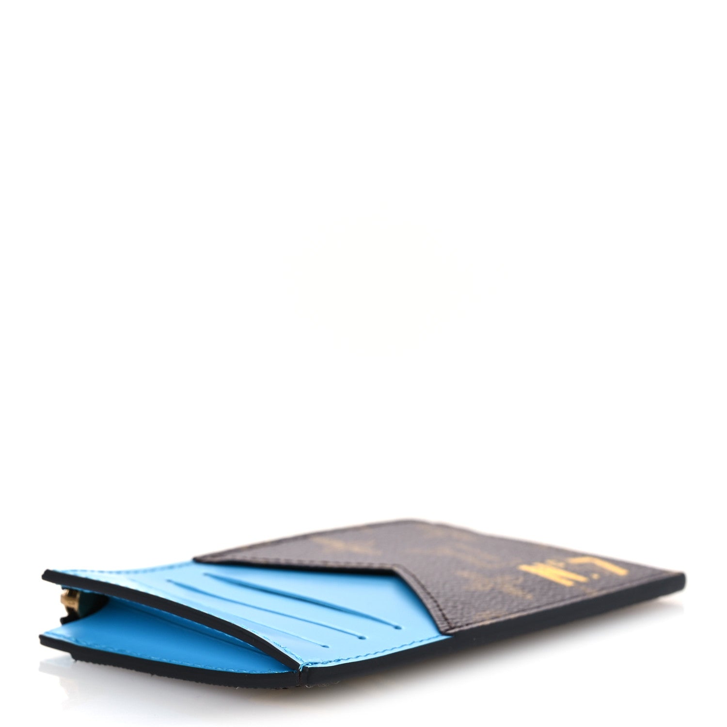 Monogram Vintage Calfskin Trunk L'œil Coin Card Holder