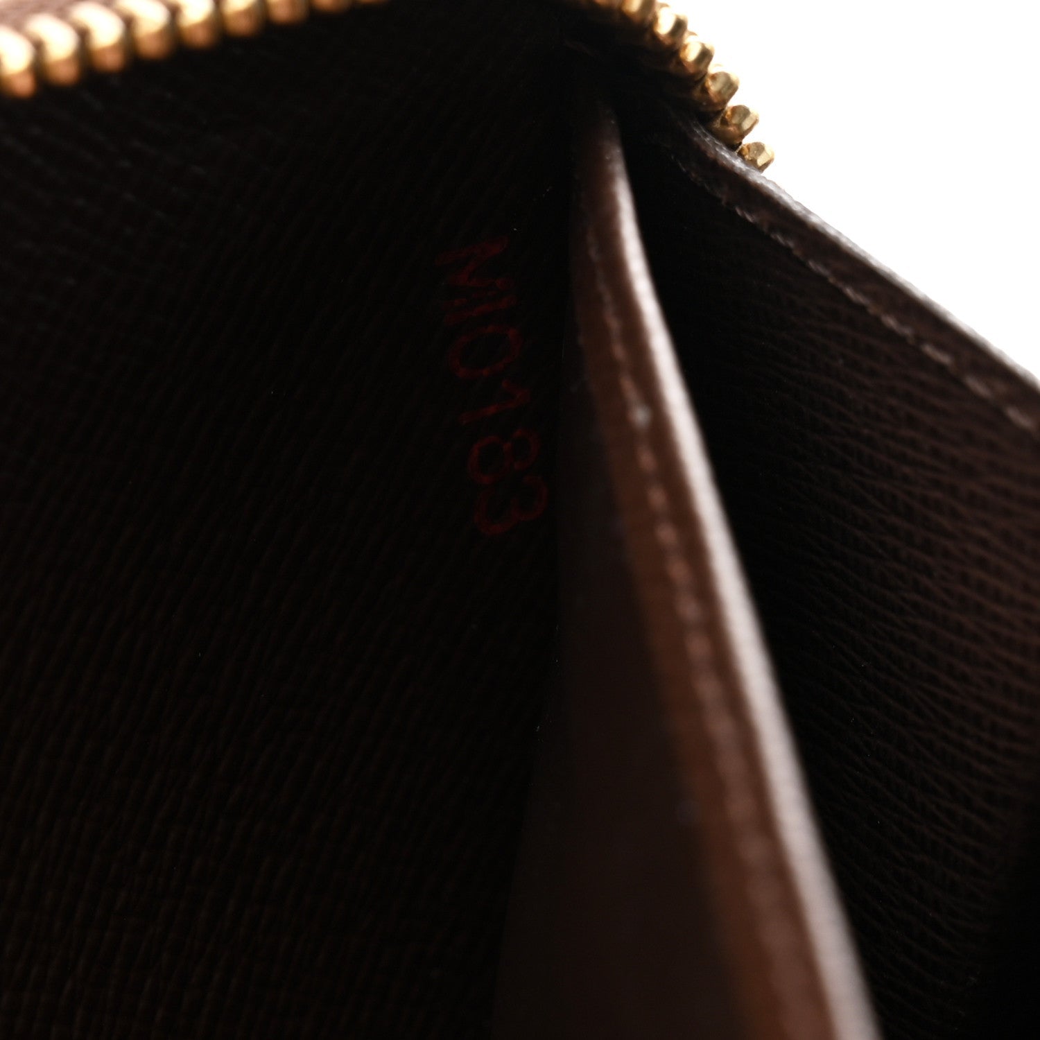 Damier Ebene Zippy Wallet