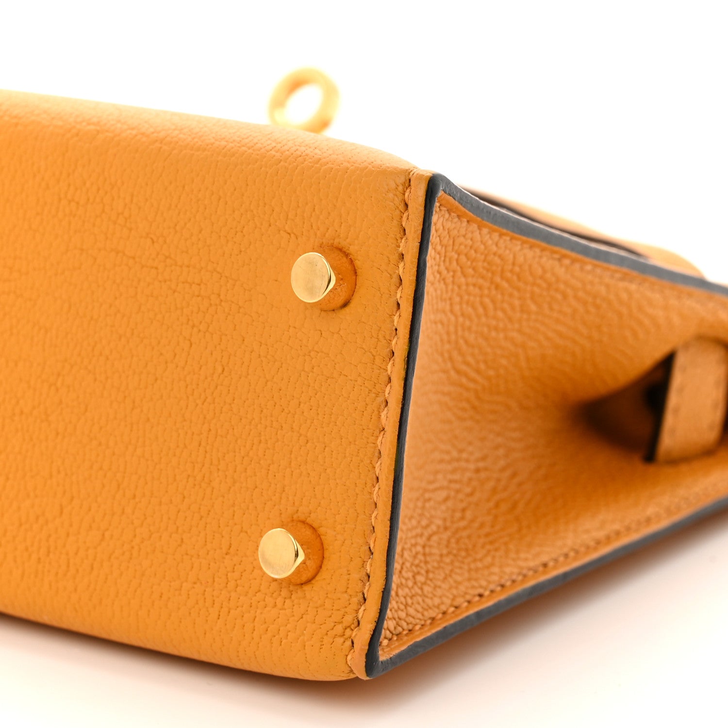 Chevre Mysore Mini Kelly Sellier 20 Jaune D'or