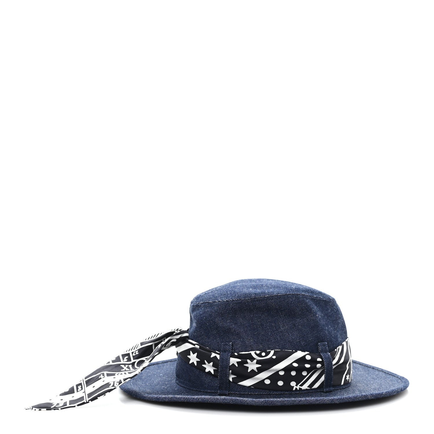 Denim Silky Heloise Hat 58 Indigo