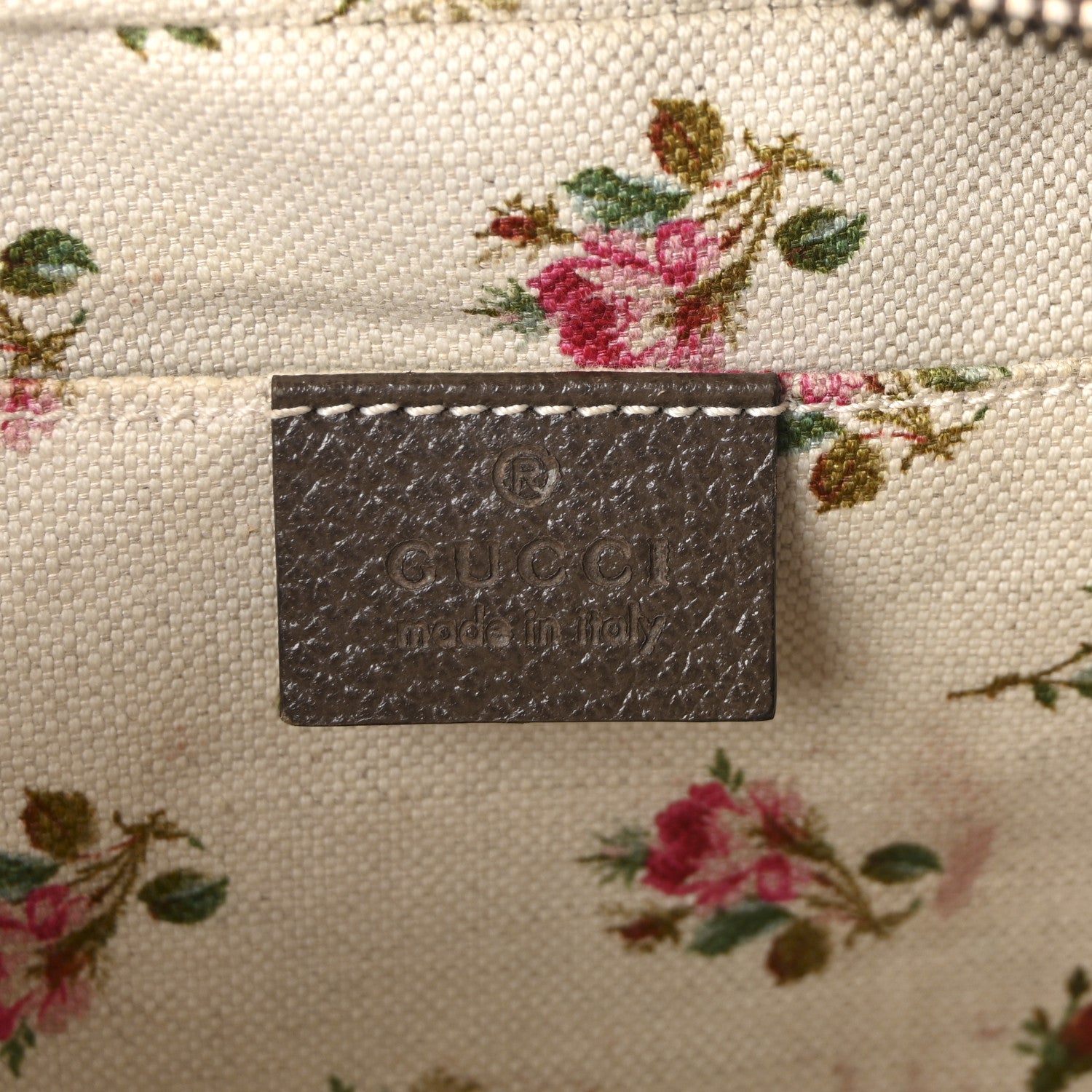 GG Supreme Monogram Web Neo Vintage Shoulder Bag Beige New Acero Crop
