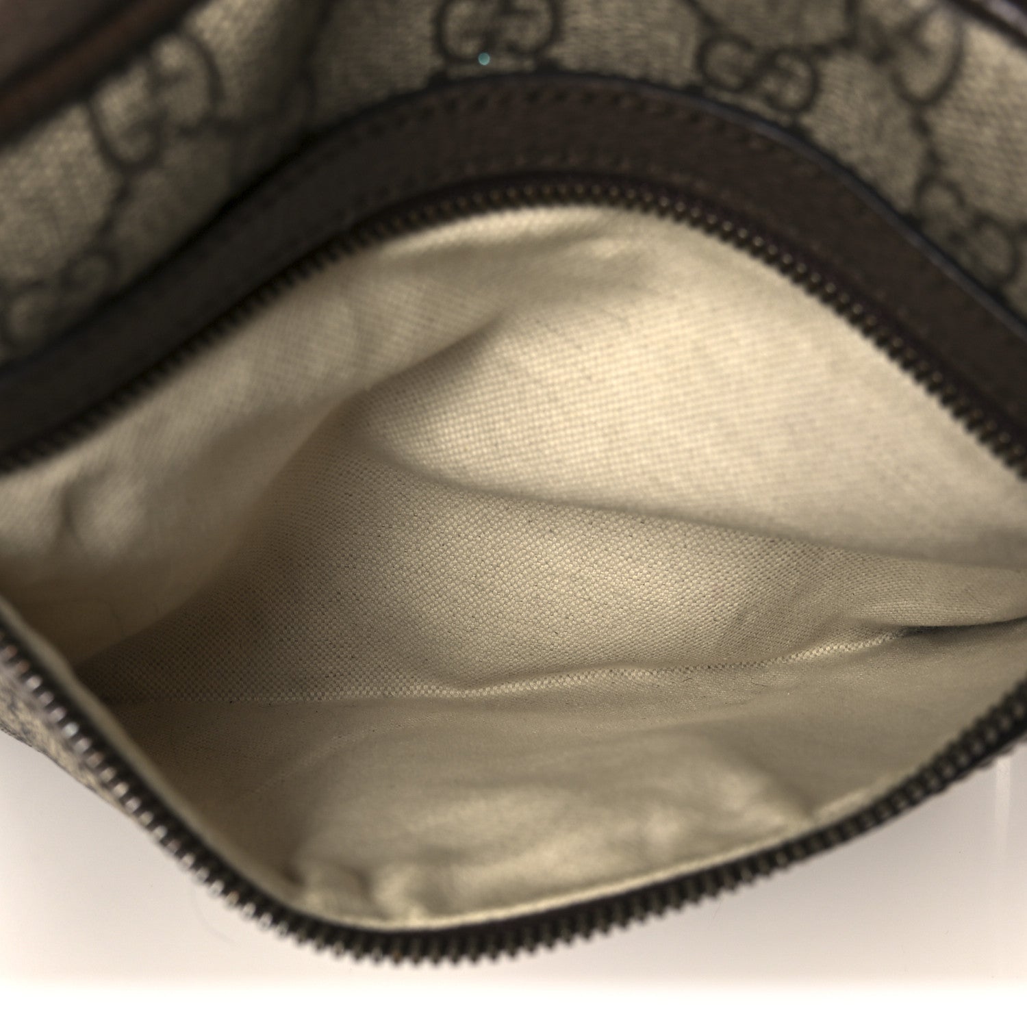 GG Supreme Monogram Web Small Ophidia Messenger Bag Brown