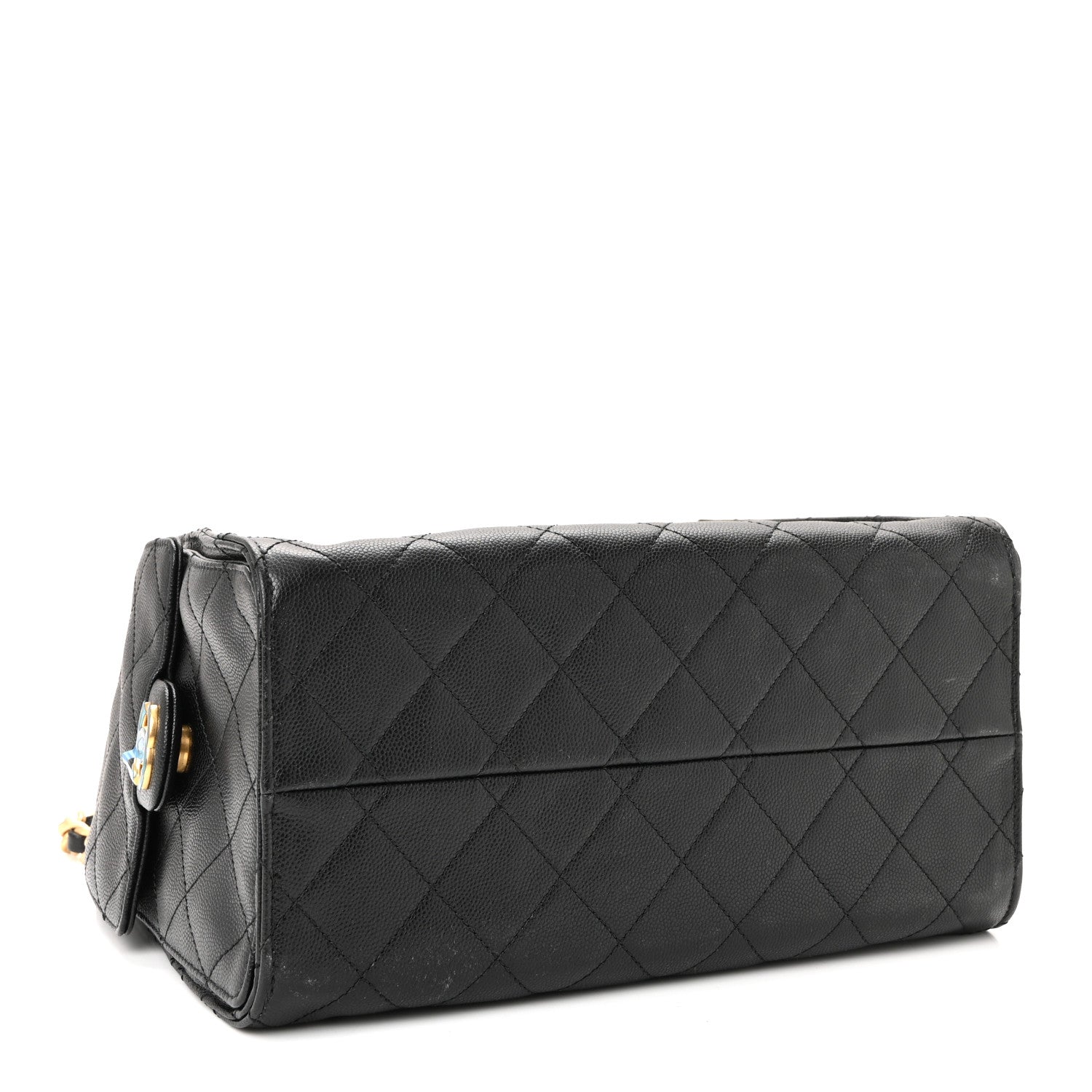 Caviar Quilted Small Chanel 25 Handbag Black