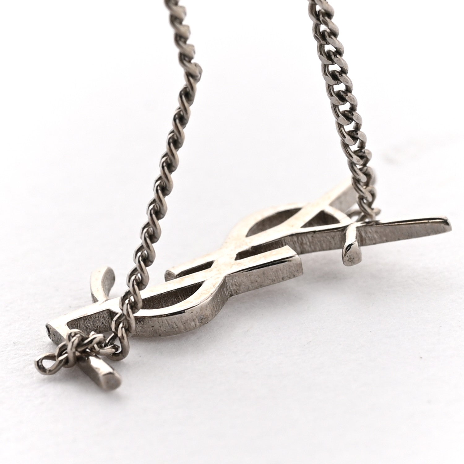 Monogram Charm Bracelet Silver