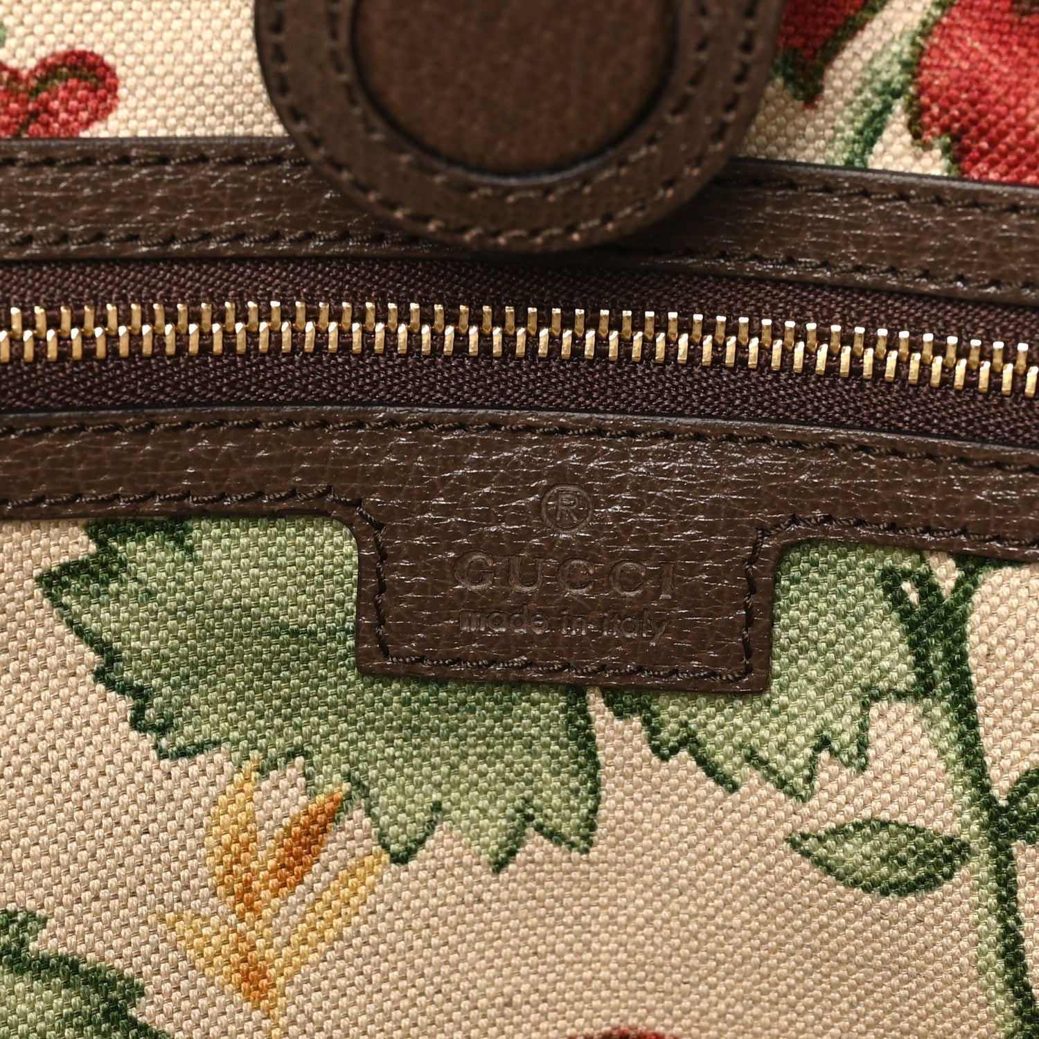 GG Supreme Eyelet Medium Ophidia Tote Bag