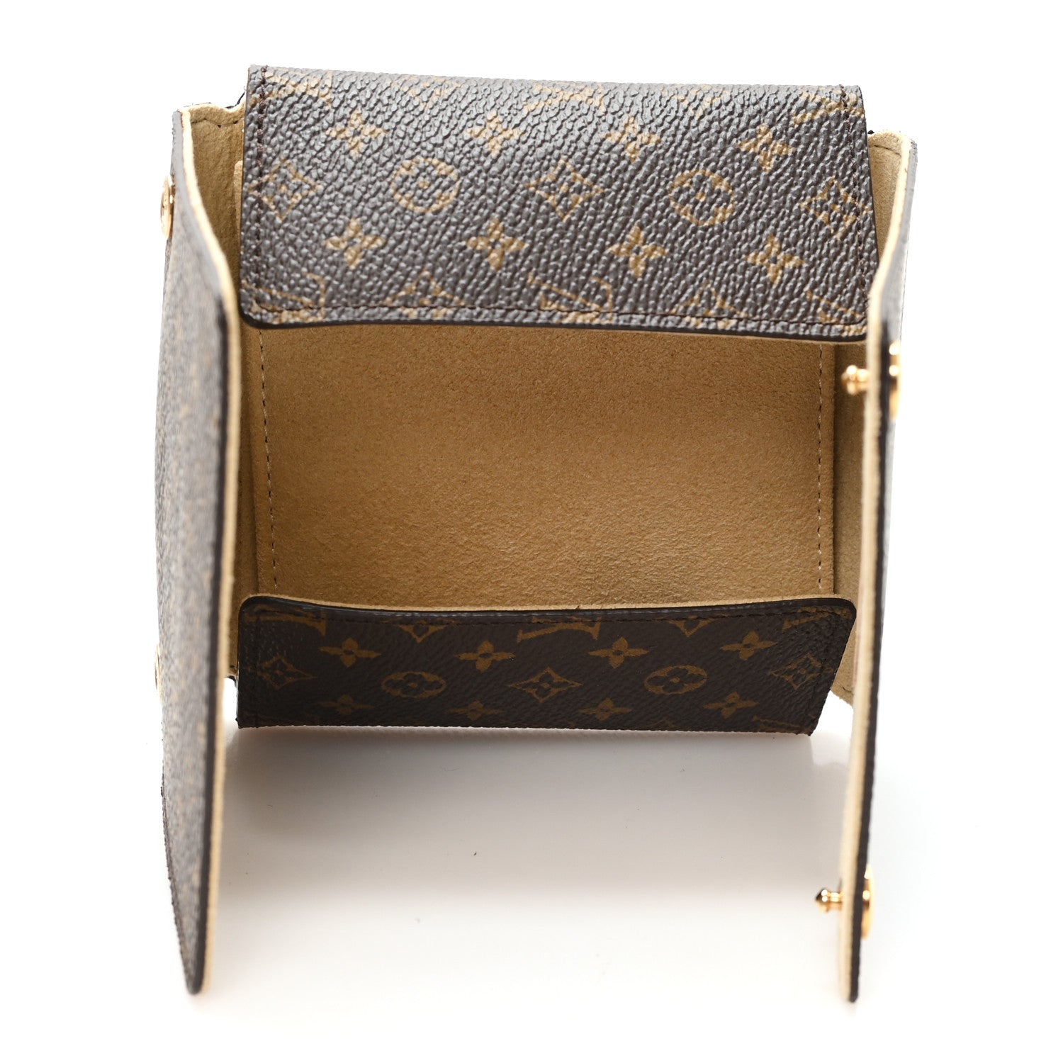 Monogram Folding Jewelry Case