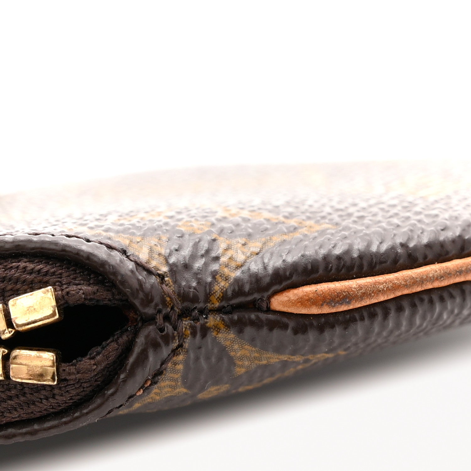 Monogram Round Coin Purse