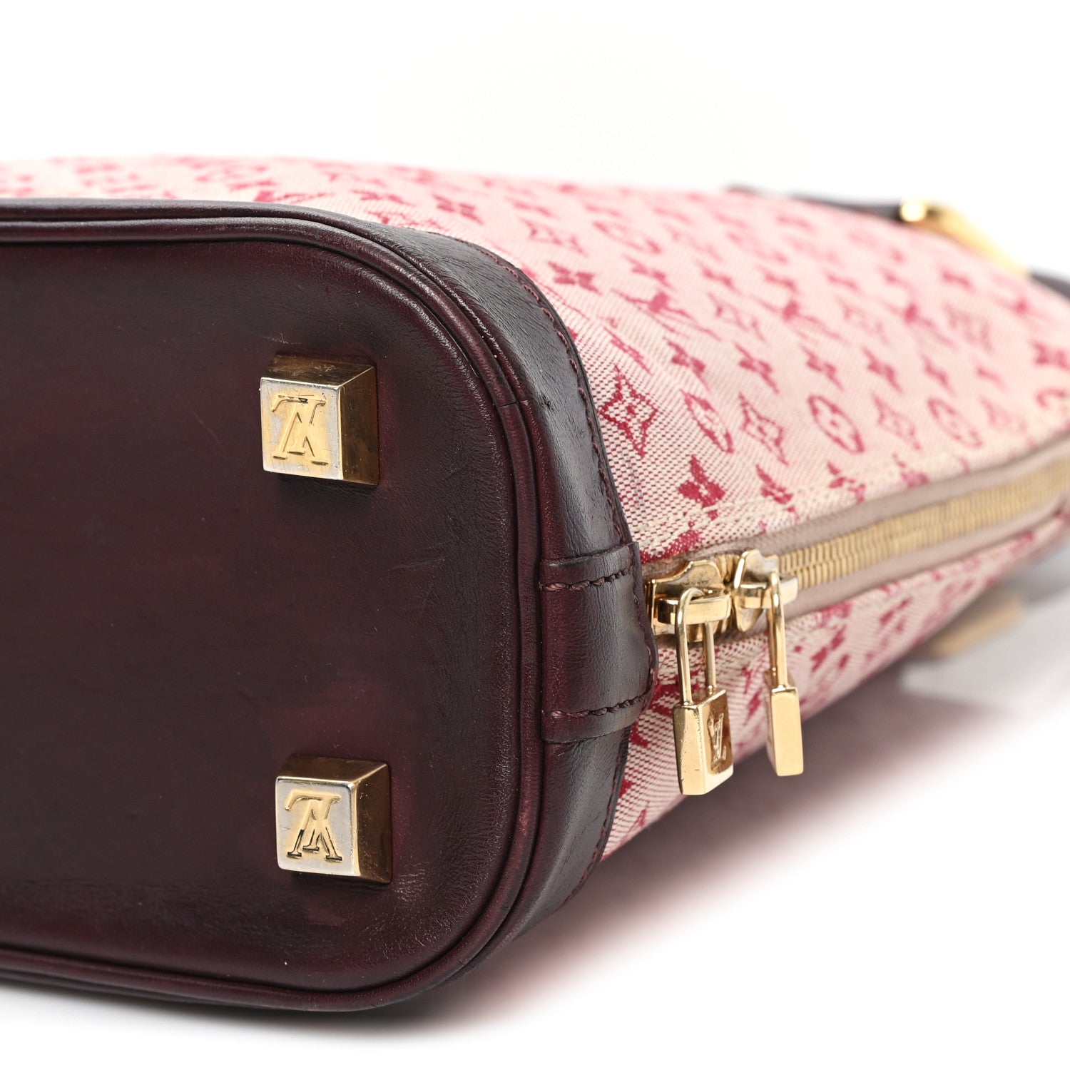 Mini Monogram Alma Haut Tote Cherry