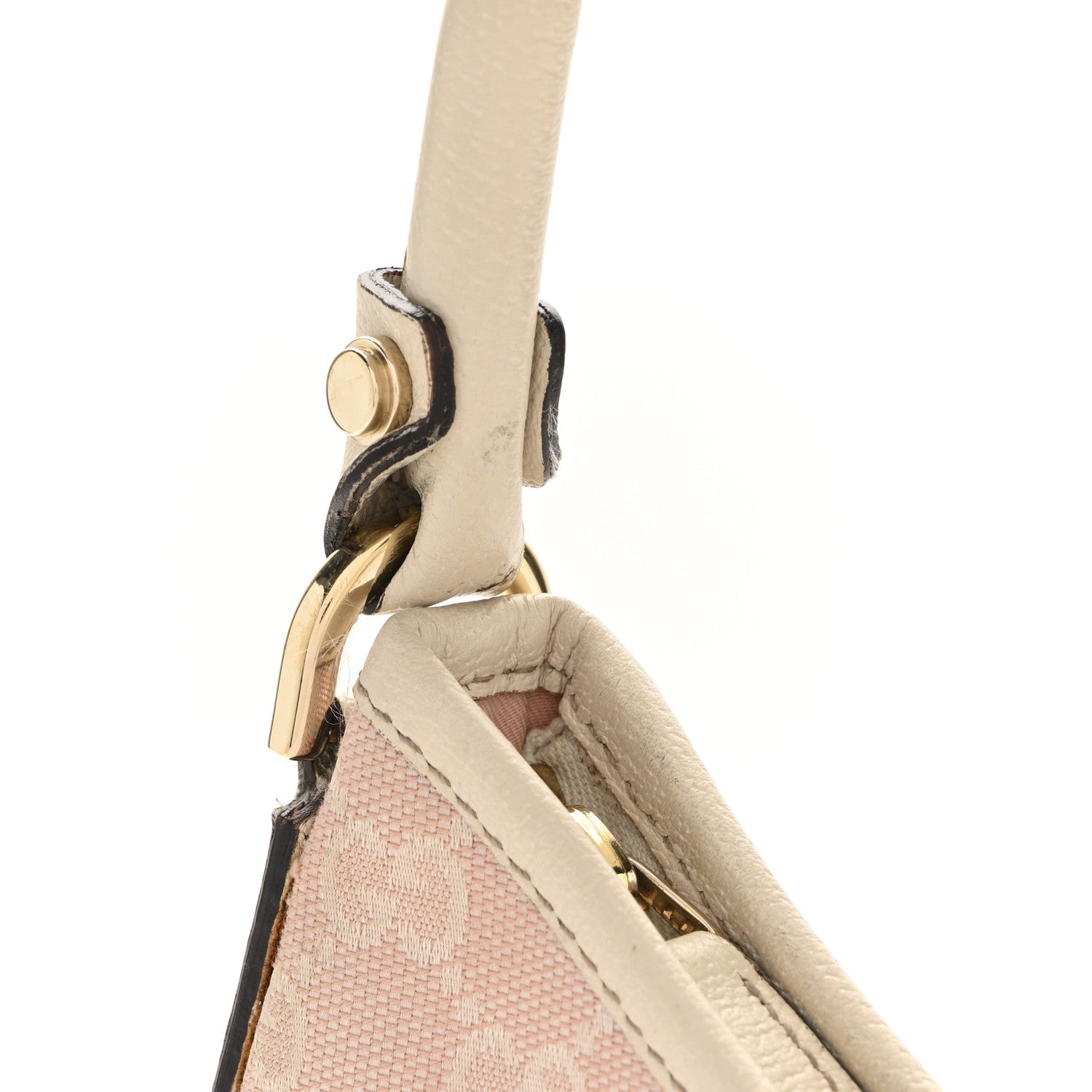 Monogram Medium Abbey D Ring Hobo Pink