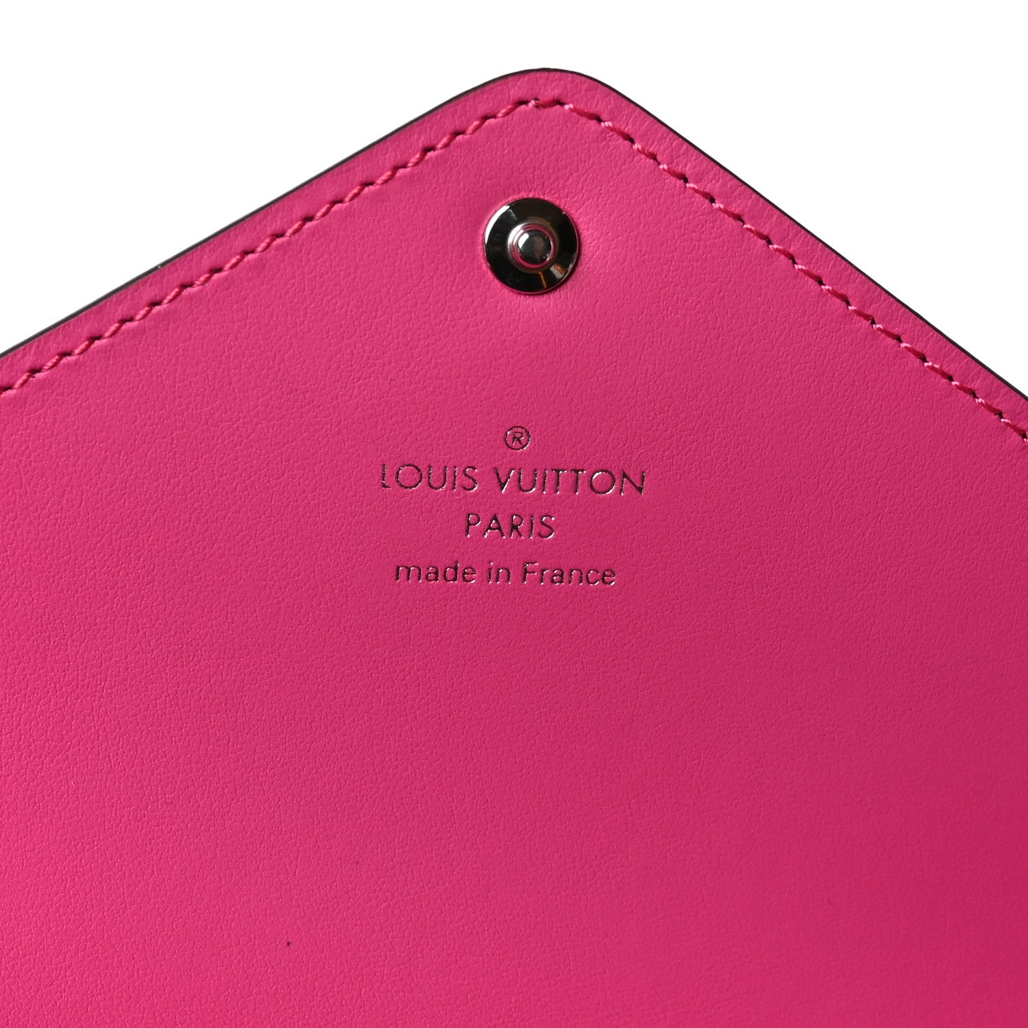 Monogram Large Kirigami Pochette Insert Fuchsia