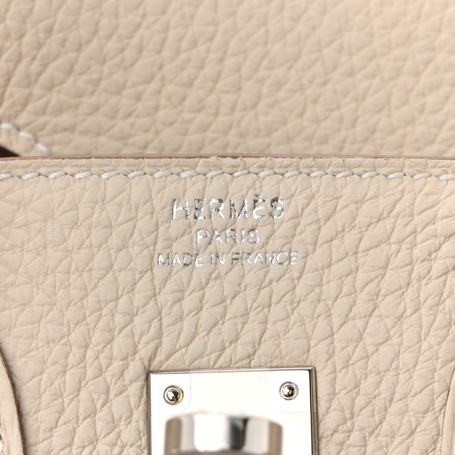 Togo Birkin 25 Craie