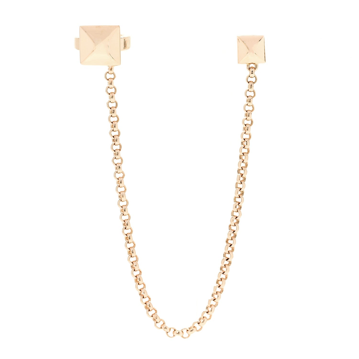 18K Rose Gold Clou d'H Right Climber Earring