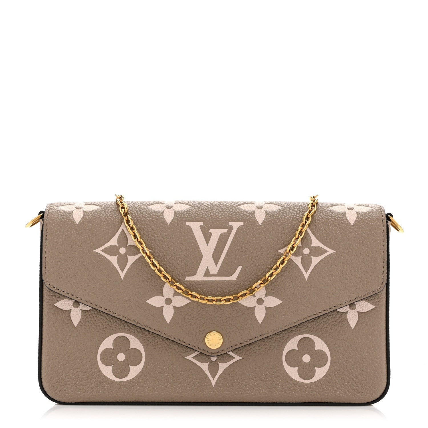 Empreinte Monogram Giant Felicie Pochette Tourterelle Creme