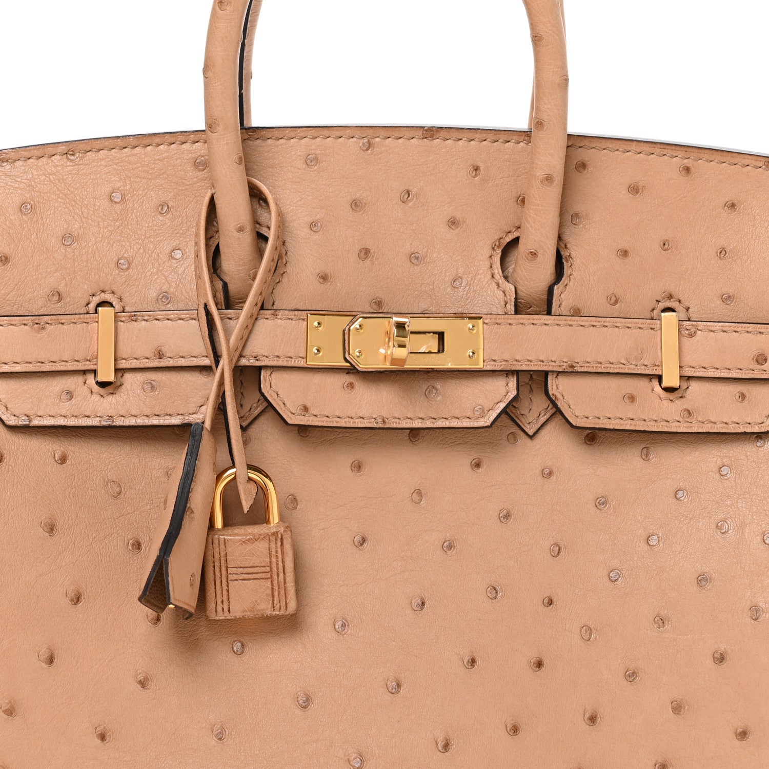 Ostrich Birkin 25 Chai