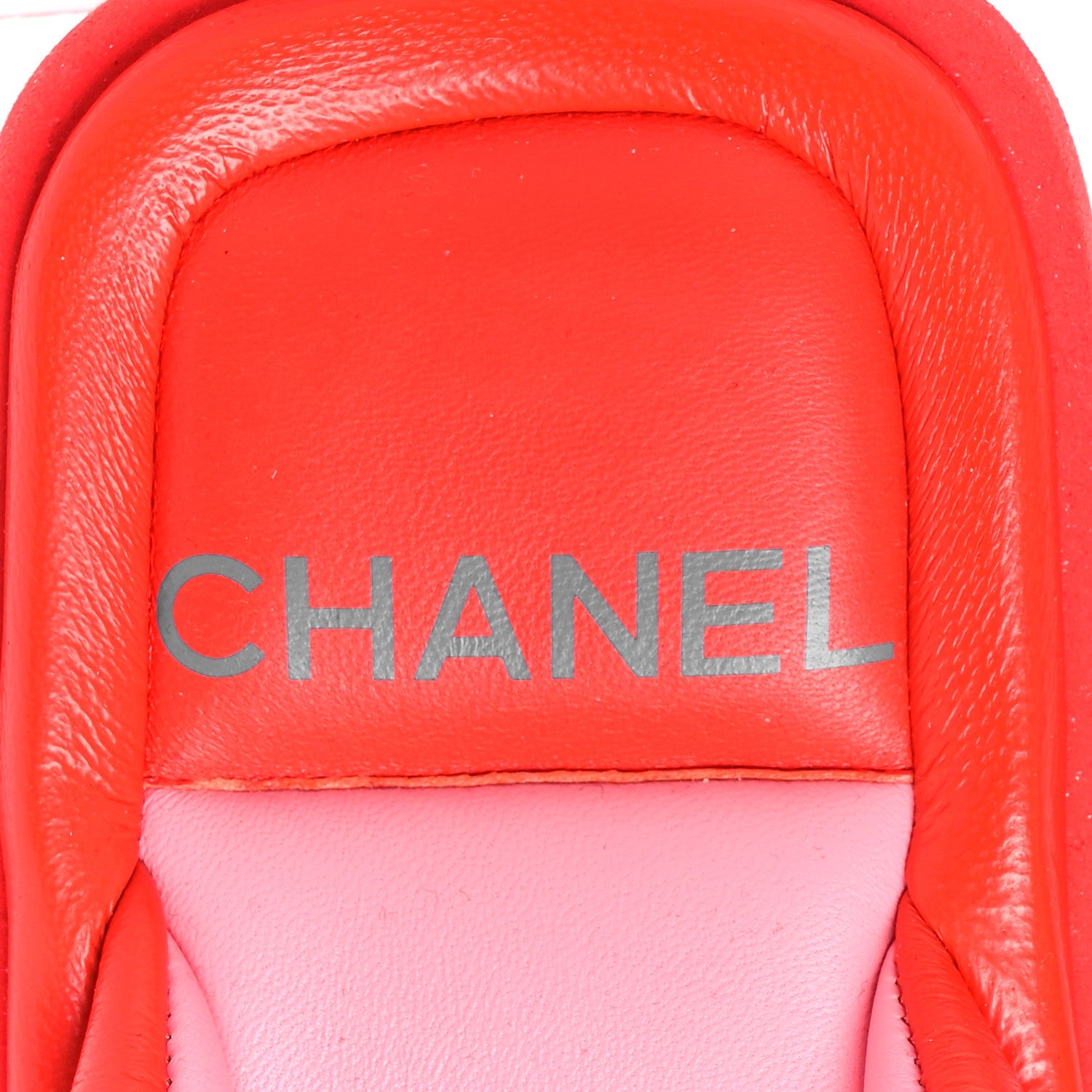 Lambskin Padded Pool Thong Sandals 37 Light Red Pink