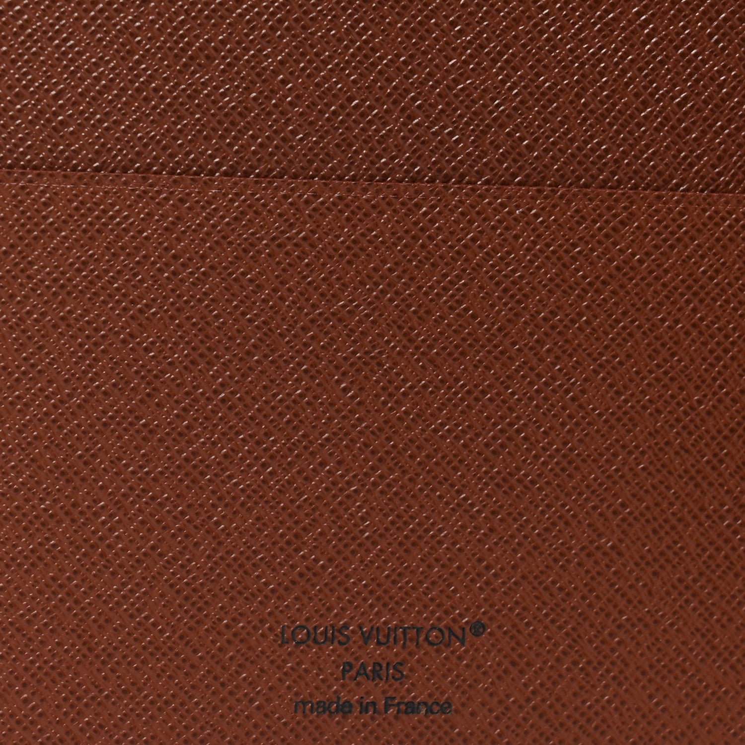 Monogram Desk Agenda Cover