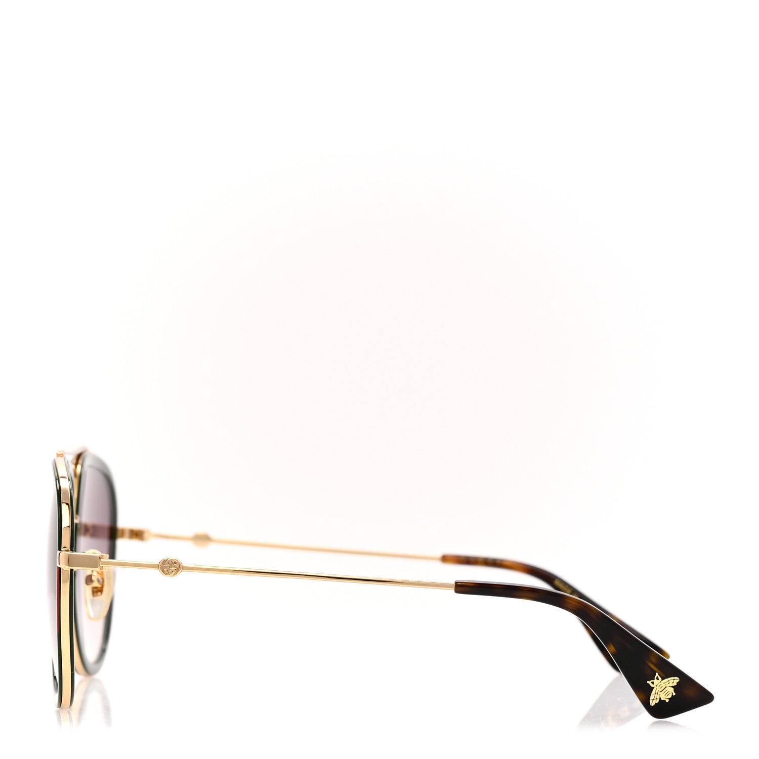 Web Aviator Sunglasses GG0062S Green Red