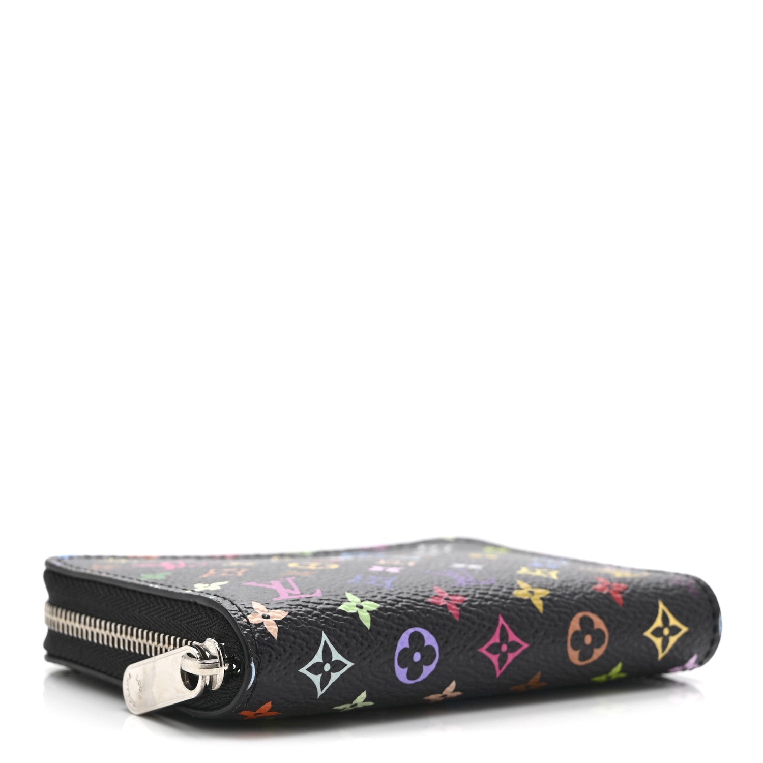 LV x TM Monogram Multicolor Zippy Coin Purse Black