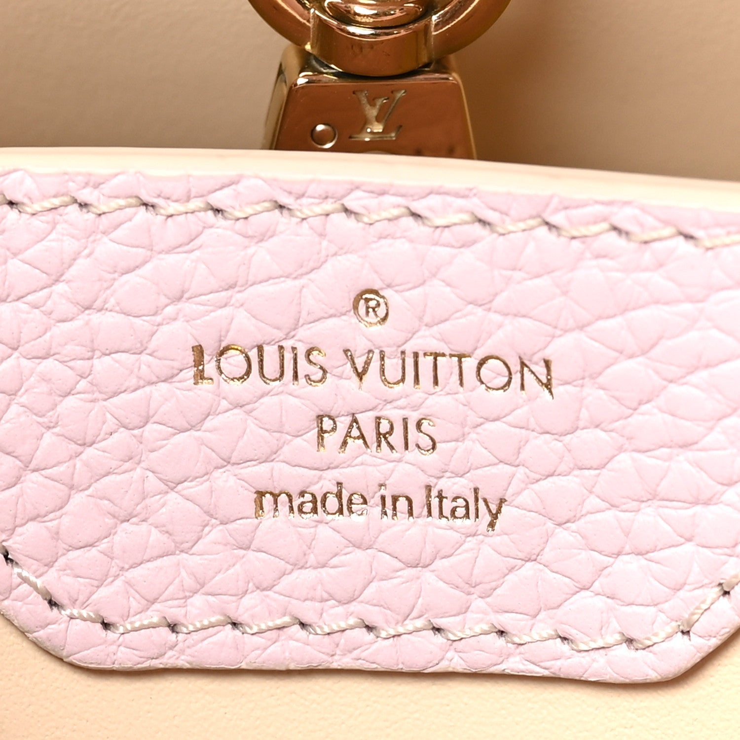 Taurillon MiniMe Capucines BB Guimauve Powder White